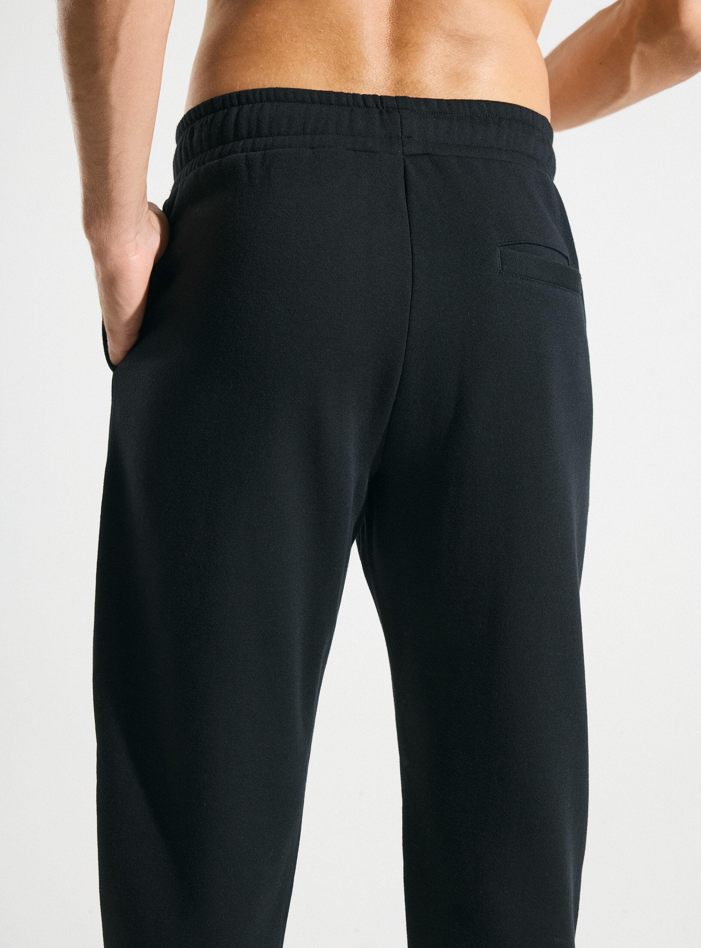 Pantalón Jogger Corte Rodilla-3