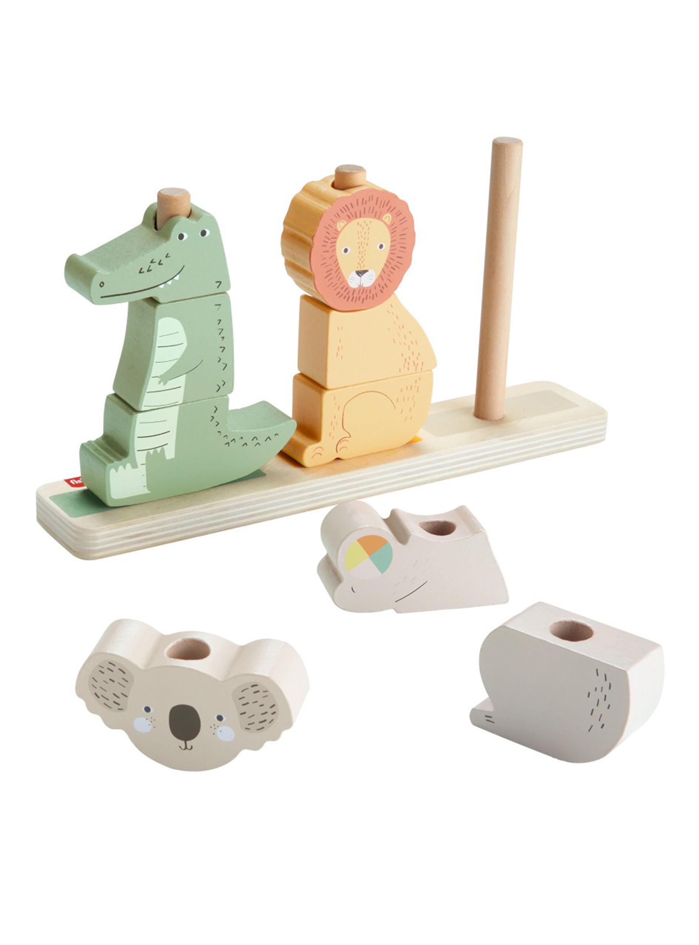Animalitos Apilables de Madera-2