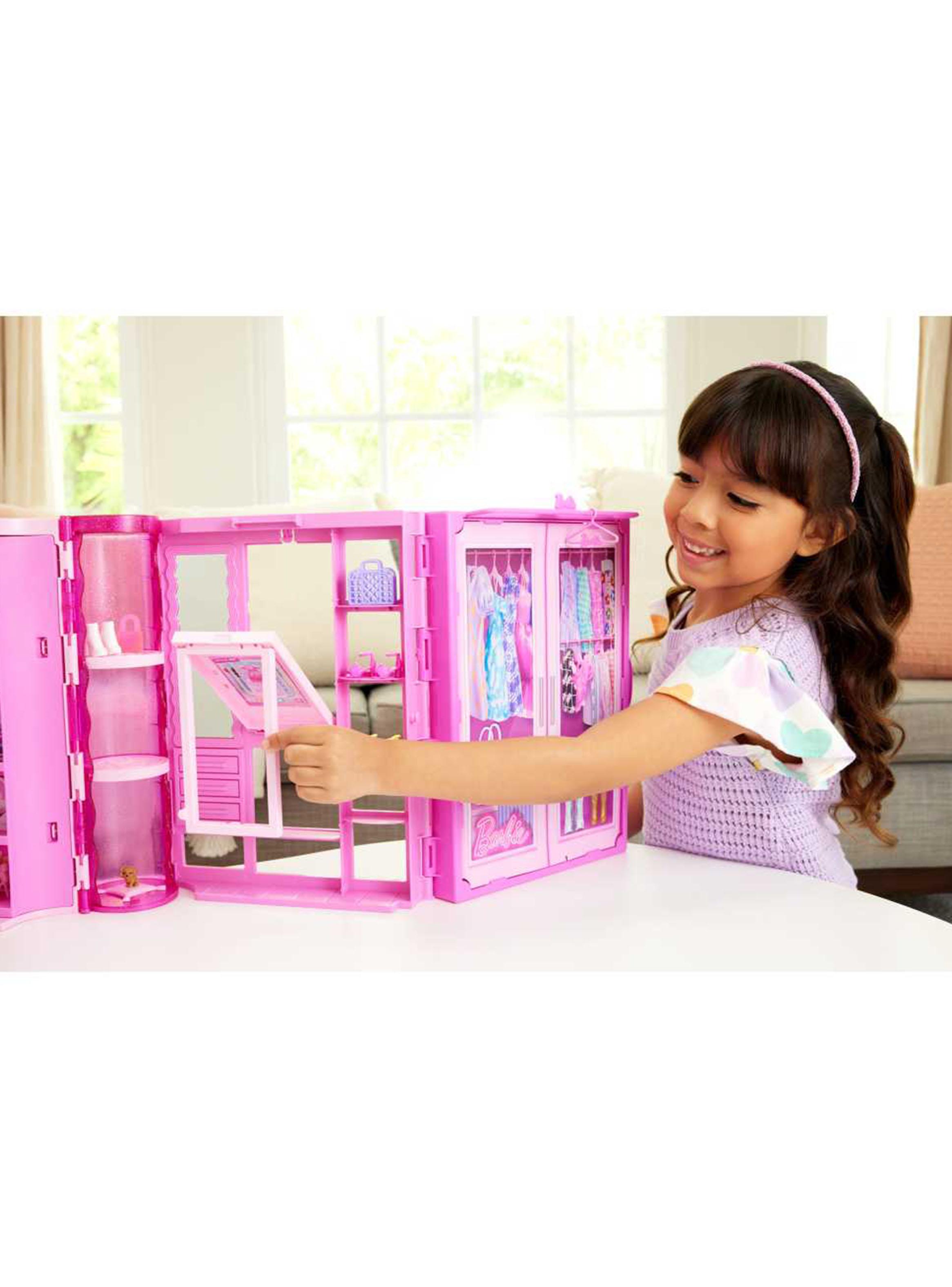 Set Clóset de Ensueño con Accesorios y Muñeca Barbie-3