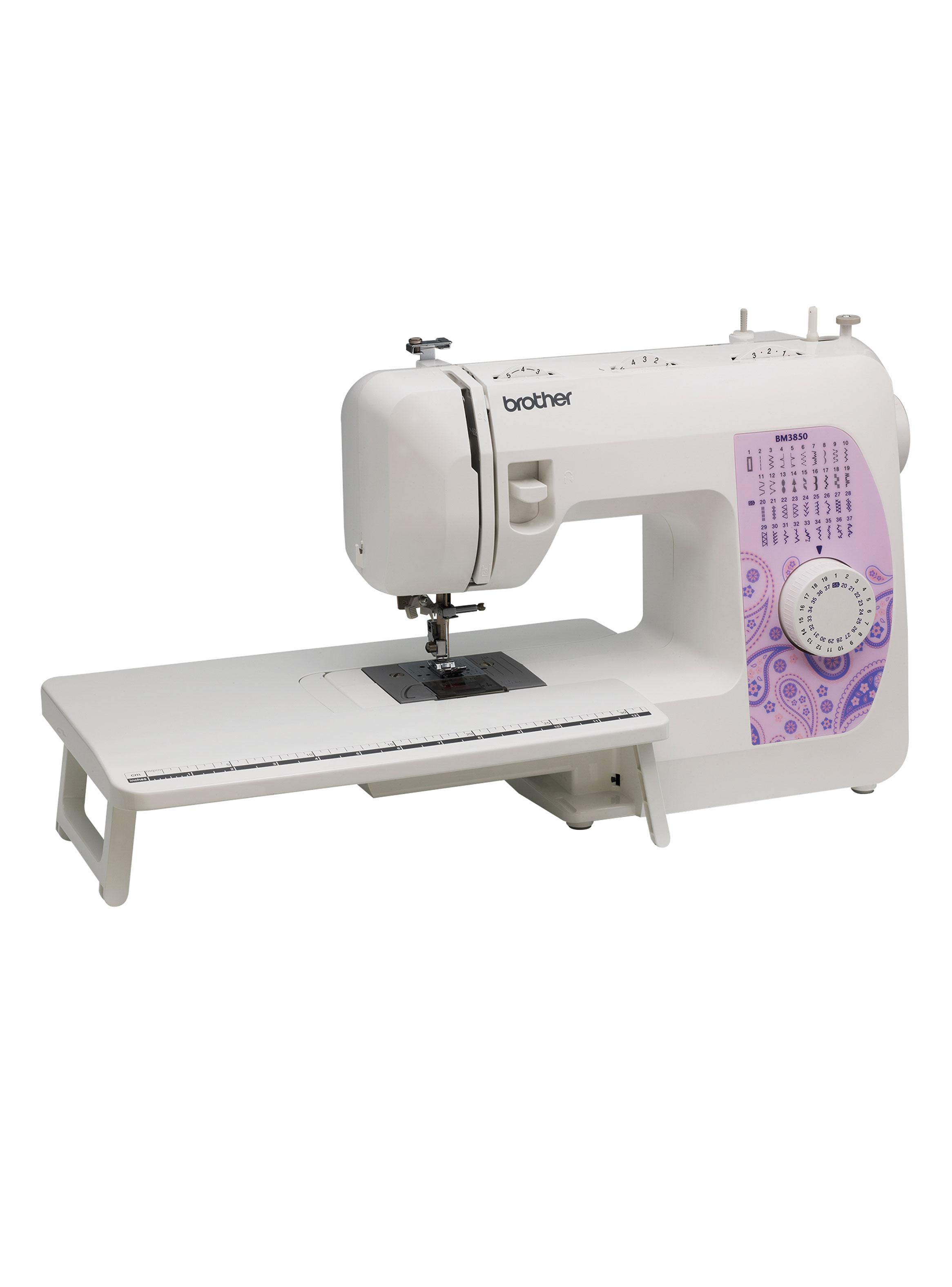 Máquina de Coser Mecánica BM3850 Blanco-2