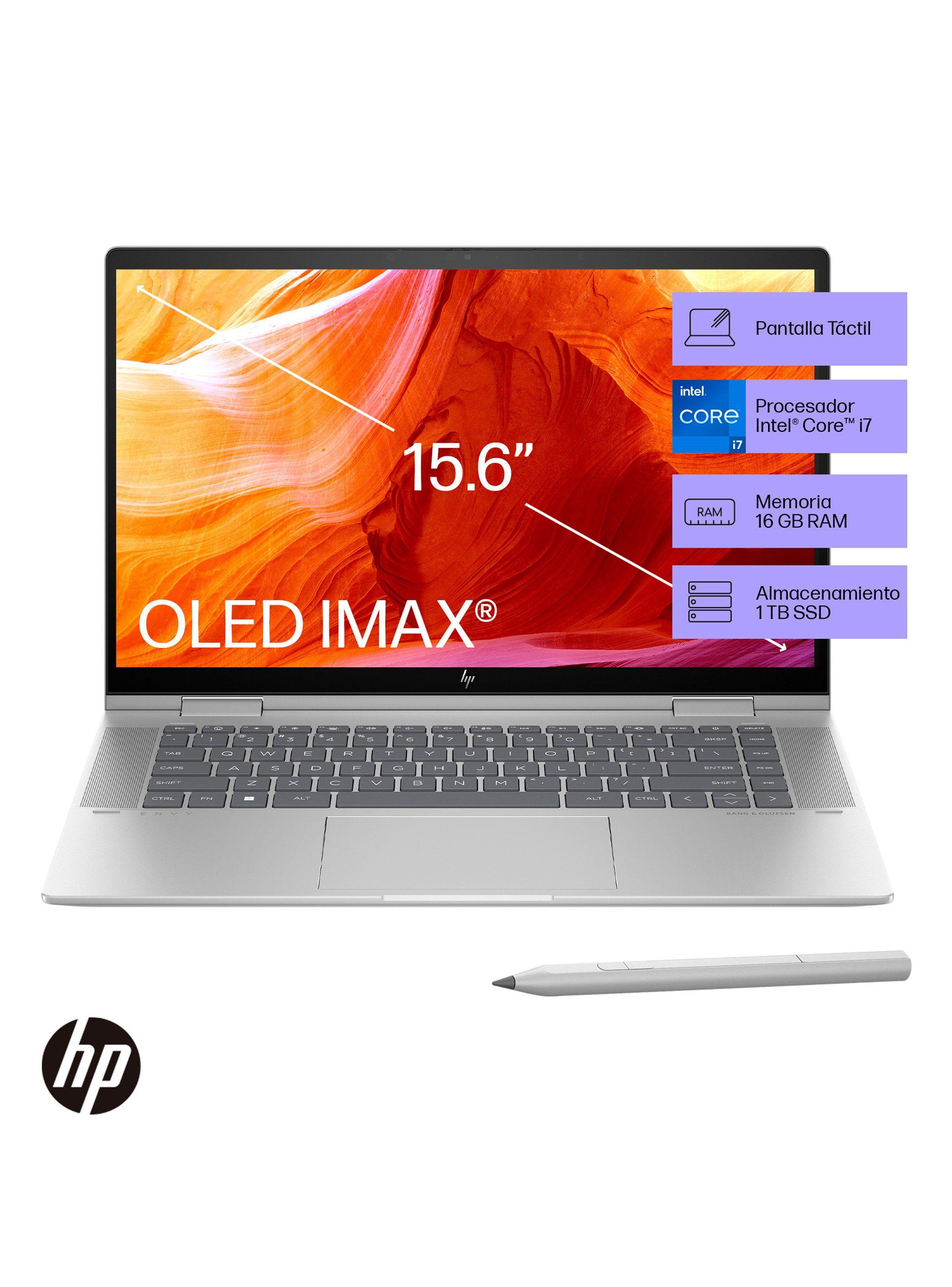 Notebook ENVY x360 15-fe0000la Intel Core i7 16GB RAM NVIDIA GeForce RTX 3050 1TB SSD 15.6" táctil OLED FHD + Lápiz HP G1-1