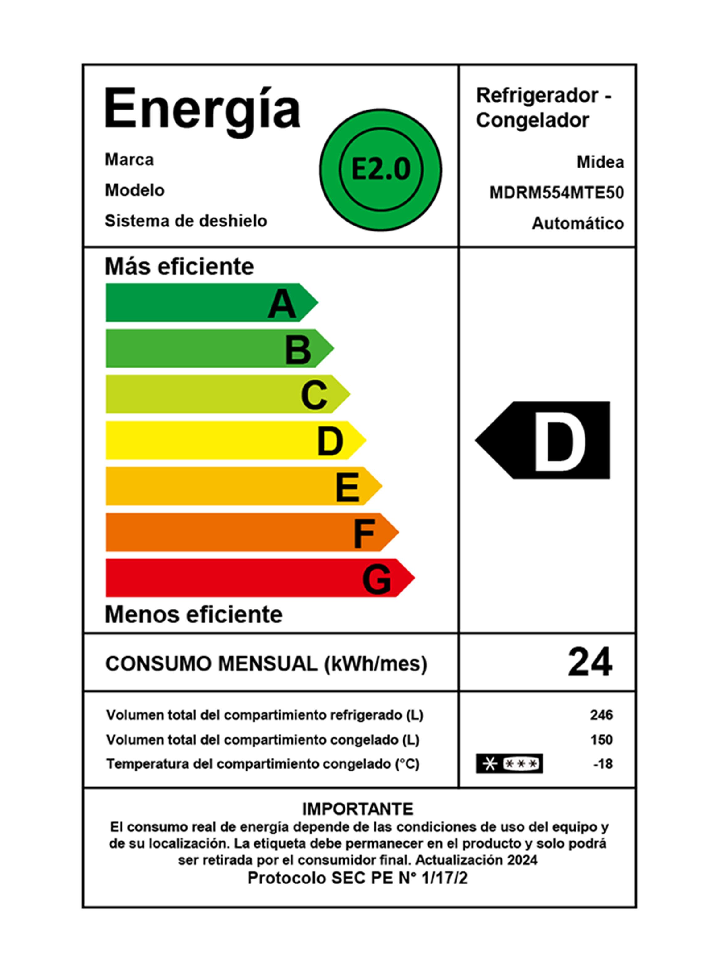 Refrigerador Side by Side No Frost 350 Litros MDRM554MTE50-7