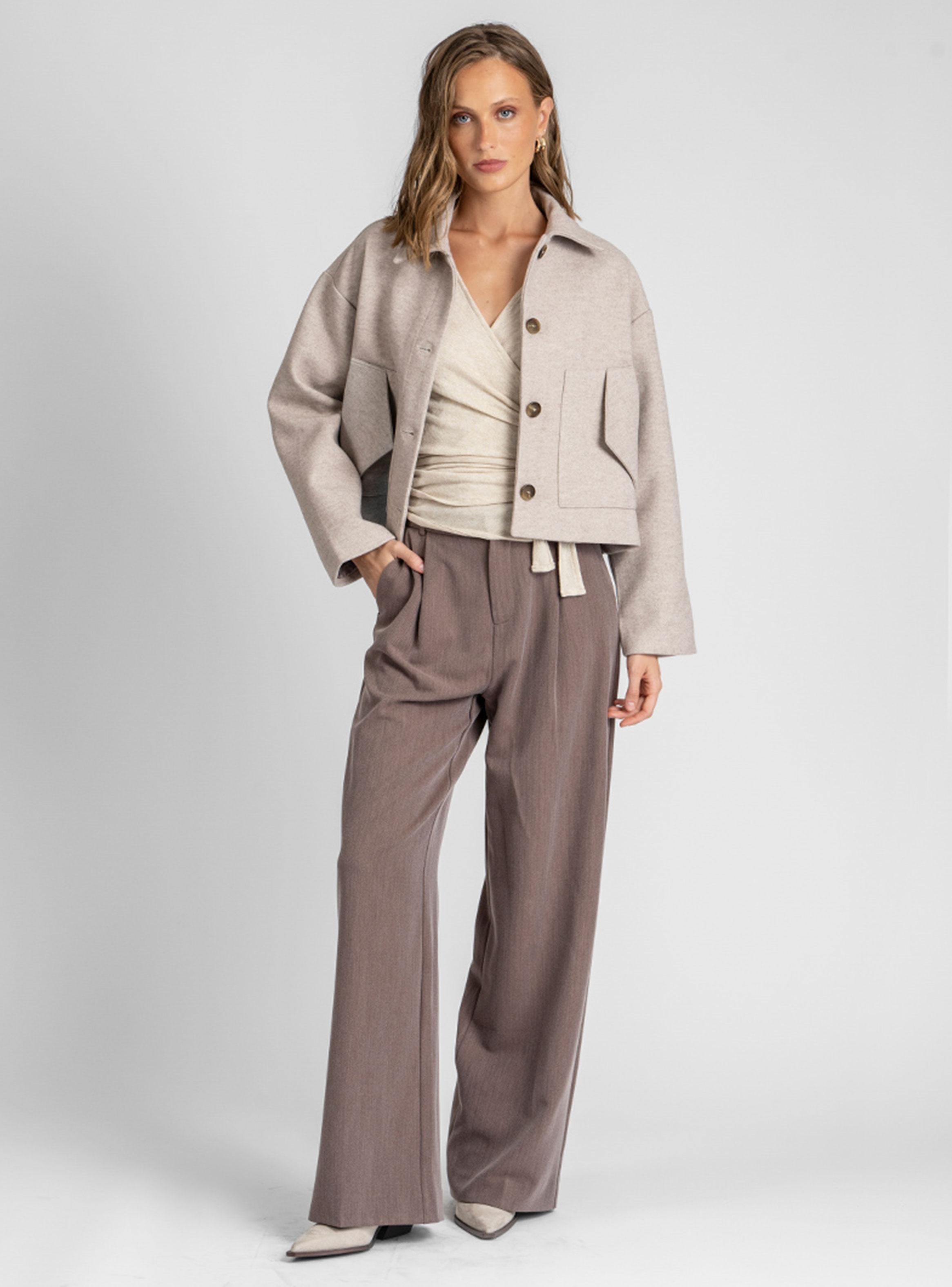 Chaqueta Amaya Beige-3