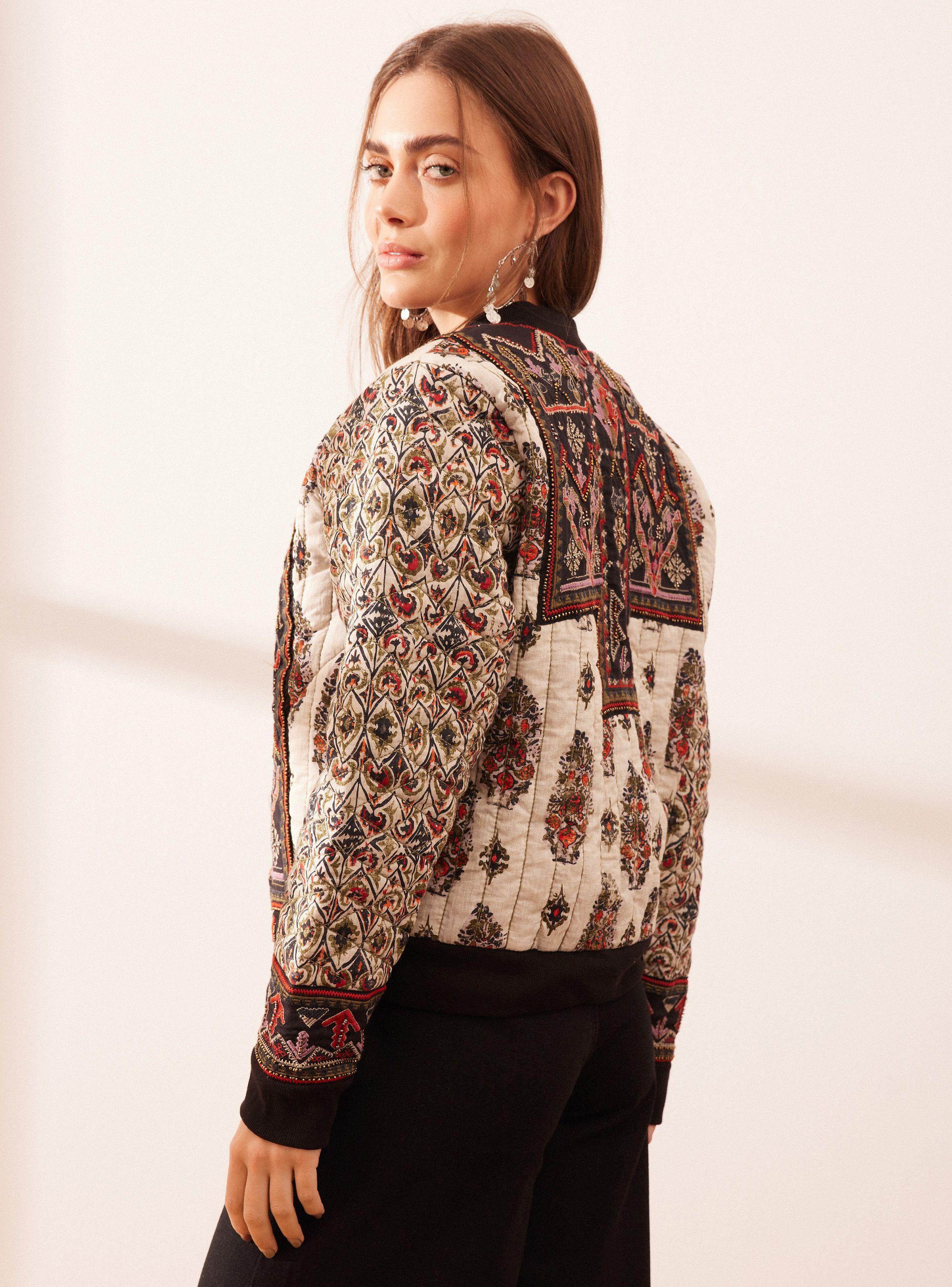 Chaqueta Bordados y Estampado-1