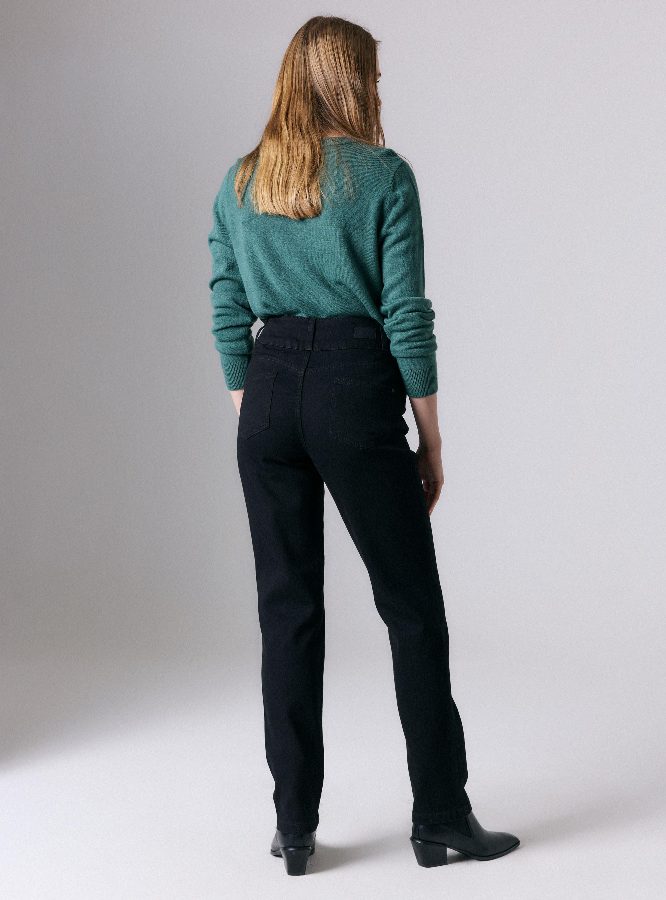 Jeans Básico Focalizado Mezclilla-5