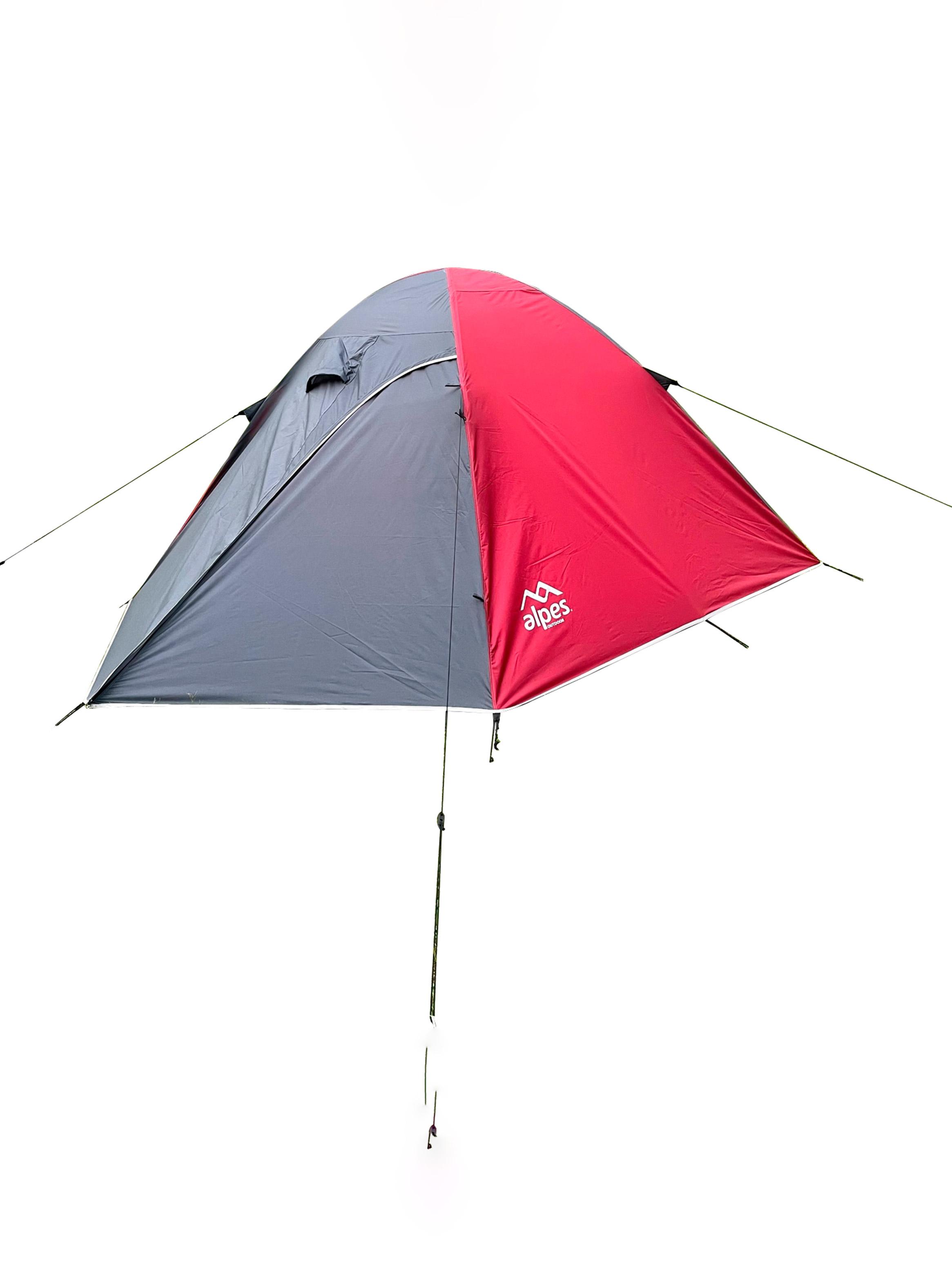 Carpa 4P Corralco Rojo-9