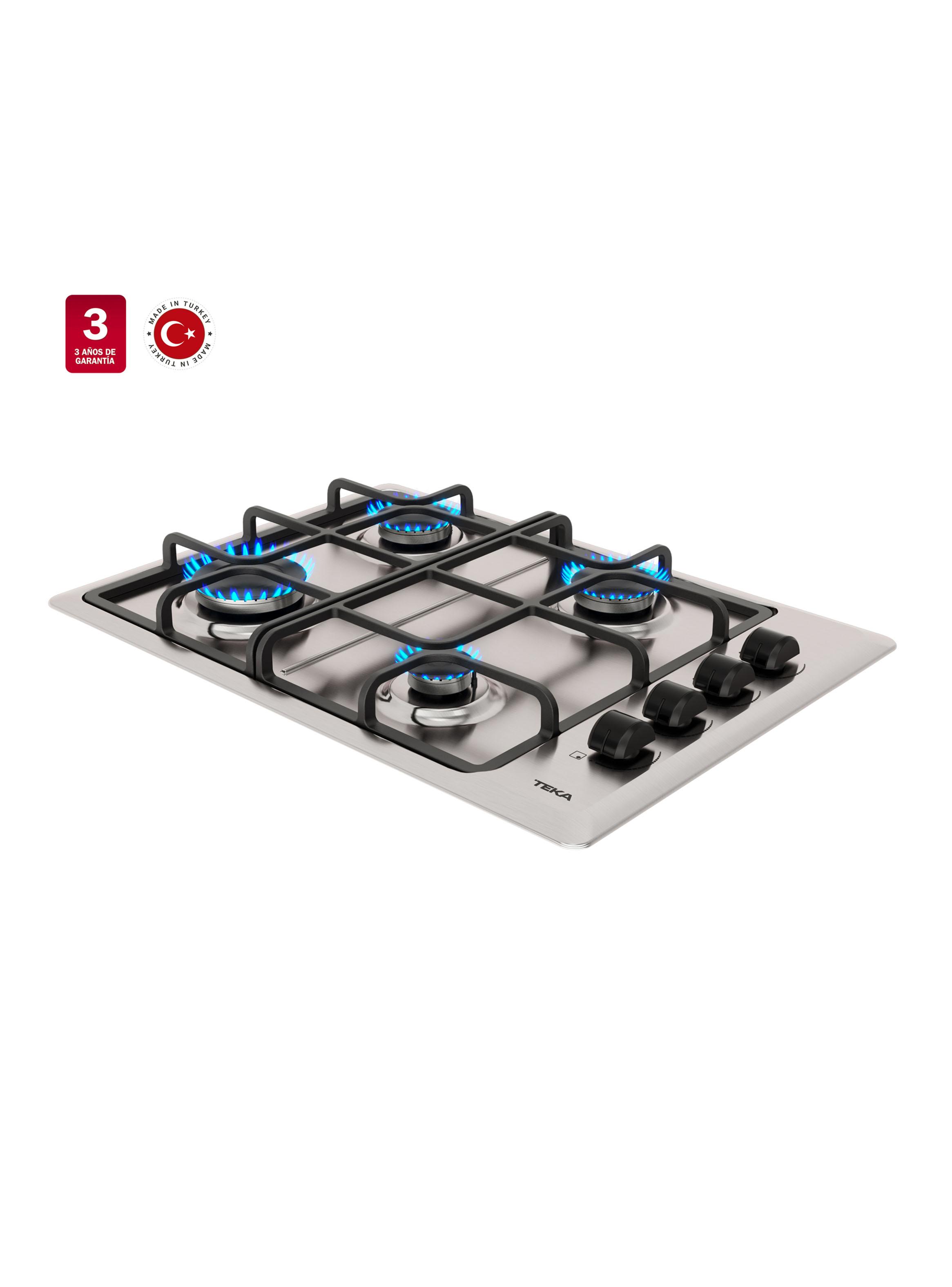 Kit Empotrable Horno Eléctrico HBB4460SS + Encimera Gas HLX540KBB0C + Campana CX 62120 KOS Inox-3