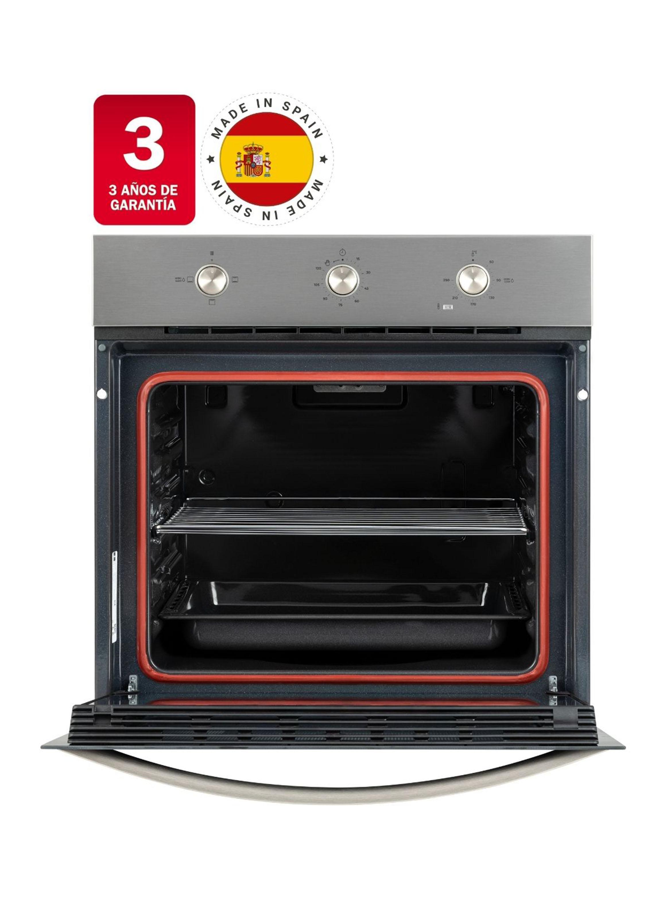 Kit Empotrable Horno Eléctrico HBB4460SS + Encimera Gas HLX540KBB0C + Campana CX 62120 KOS Inox-2