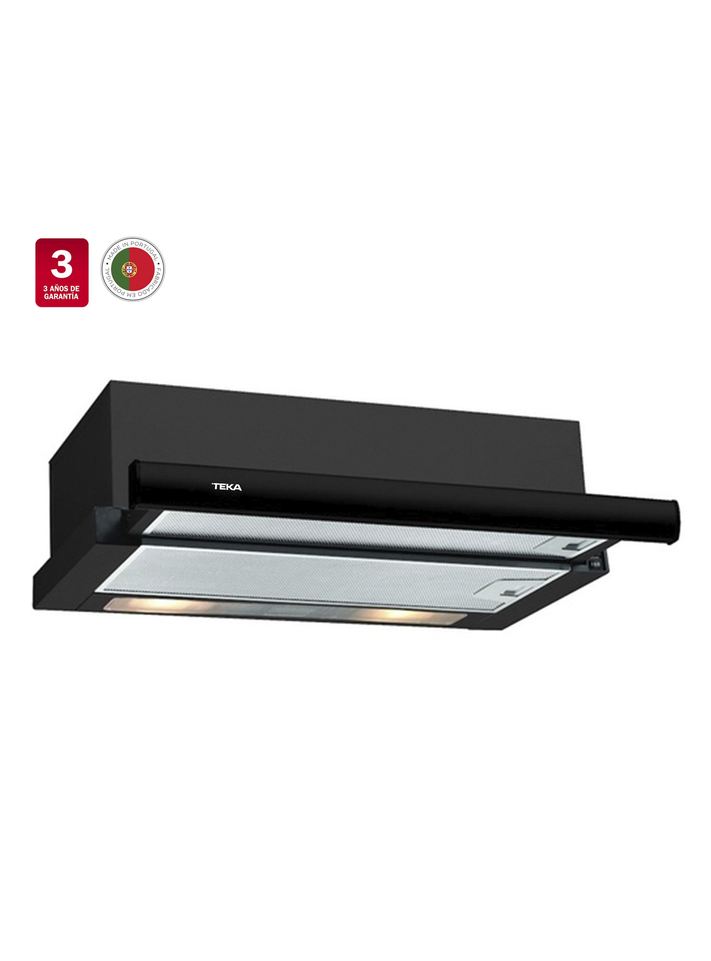 Kit Empotrable Horno Eléctrico HBB5360FBK Negro + Encimera a Gas GBC64003KBB + Campana TL6310 Negro-4