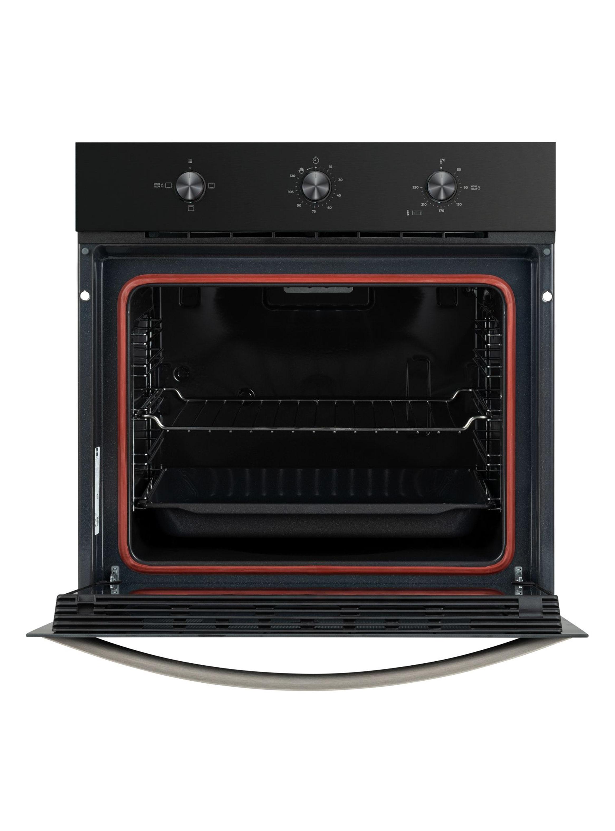 Kit Empotrable Horno Eléctrico HBB5360FBK Negro + Encimera a Gas GBC64003KBB + Campana TL6310 Negro-2