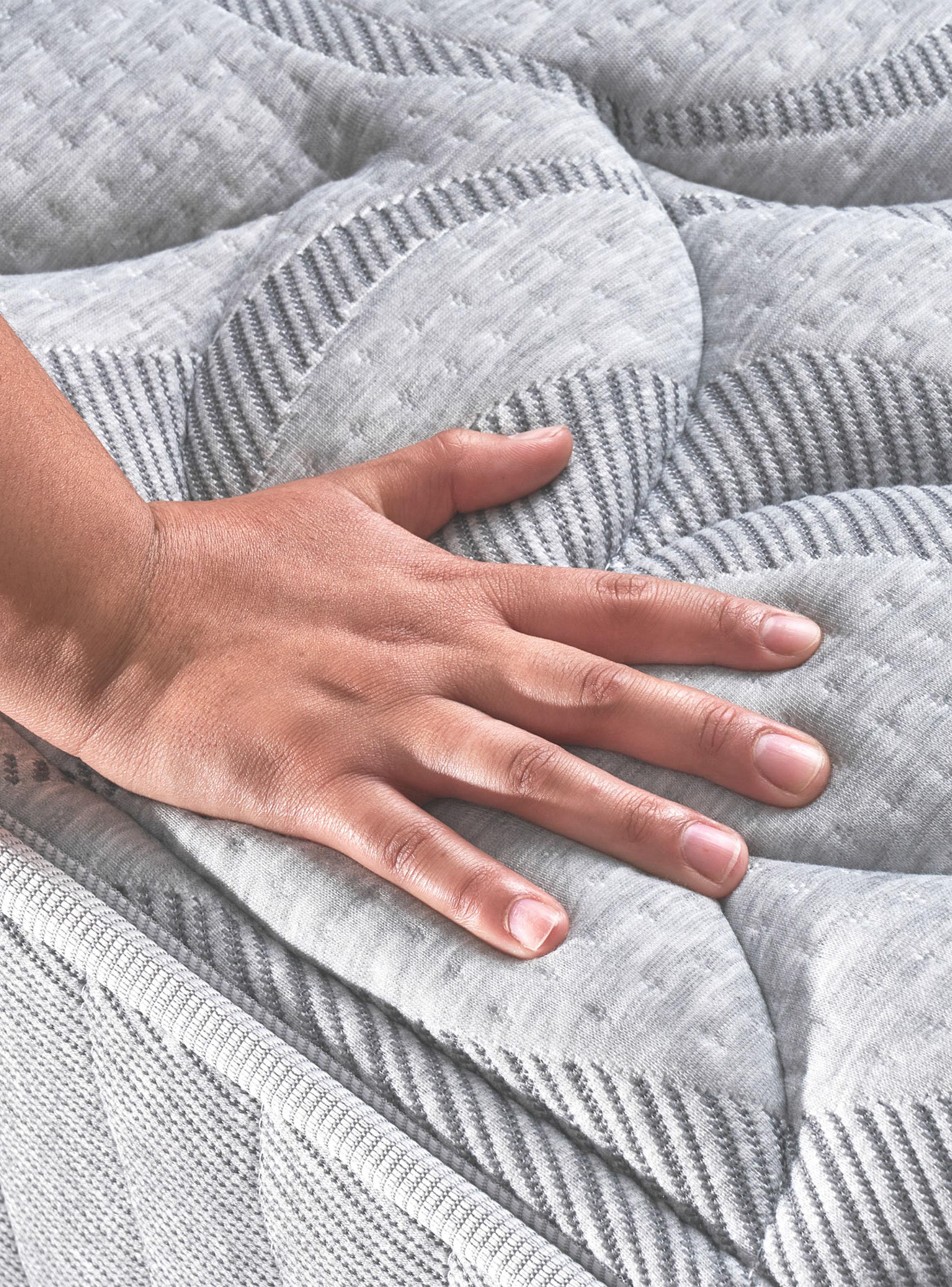 Cama Europea Hybrid Wool 2 Plazas Base Dividida + Almohadas Microfibra 50x70 cm-6