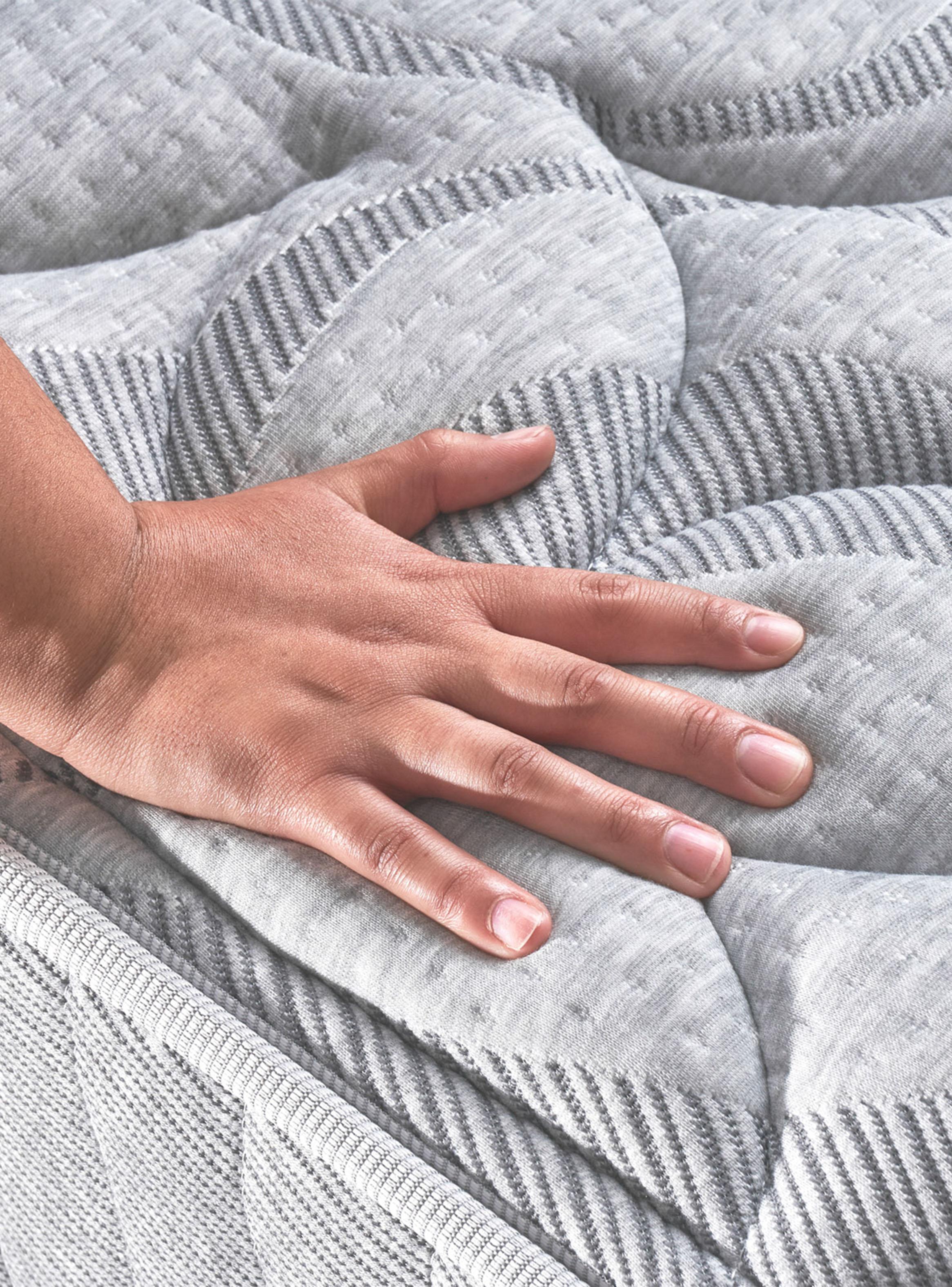 Cama Europea Hybrid Wool King Base Dividida + Almohada-6