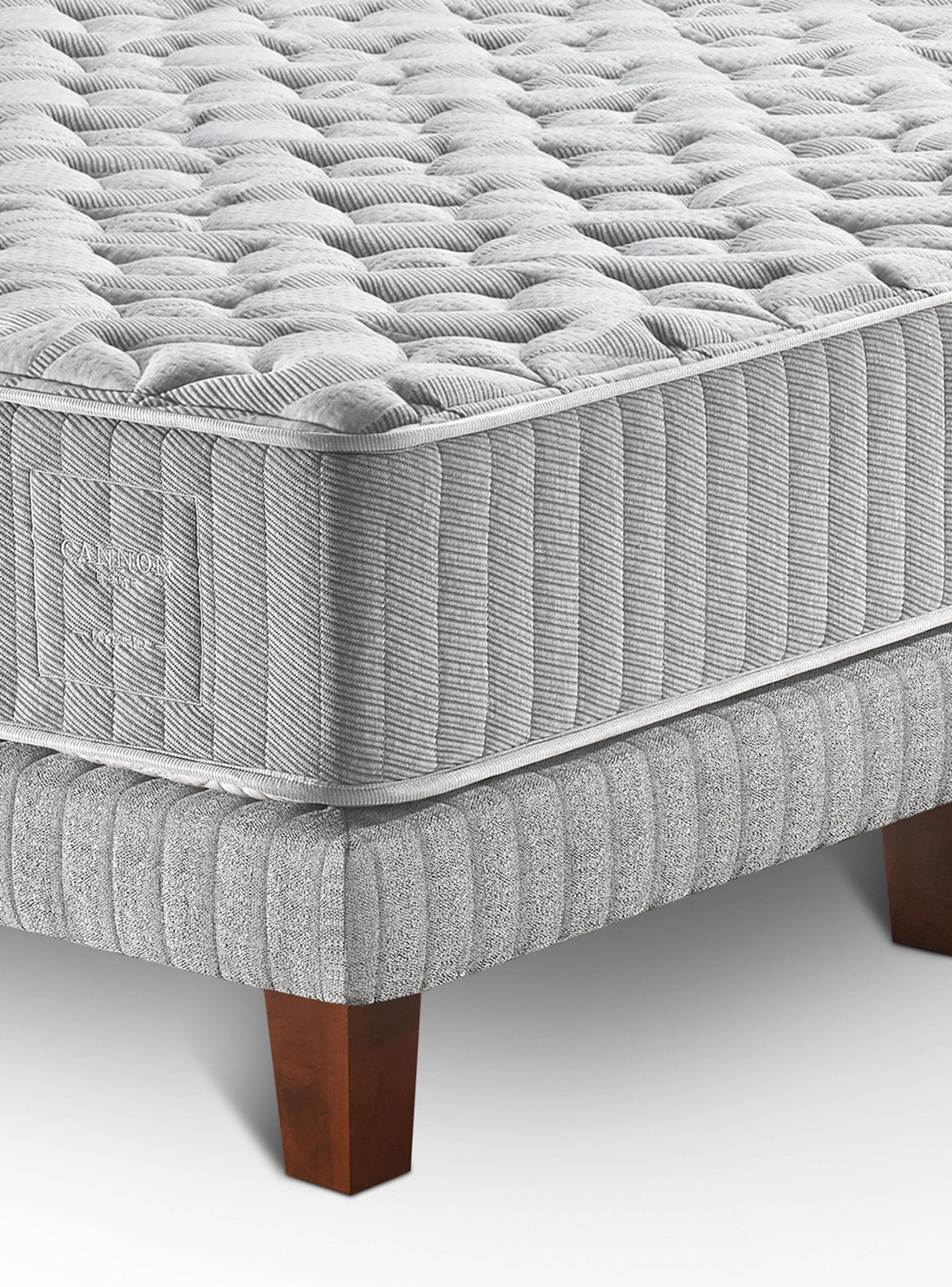 Cama Europea Hybrid Wool Súper King Base Dividida + Topper-3