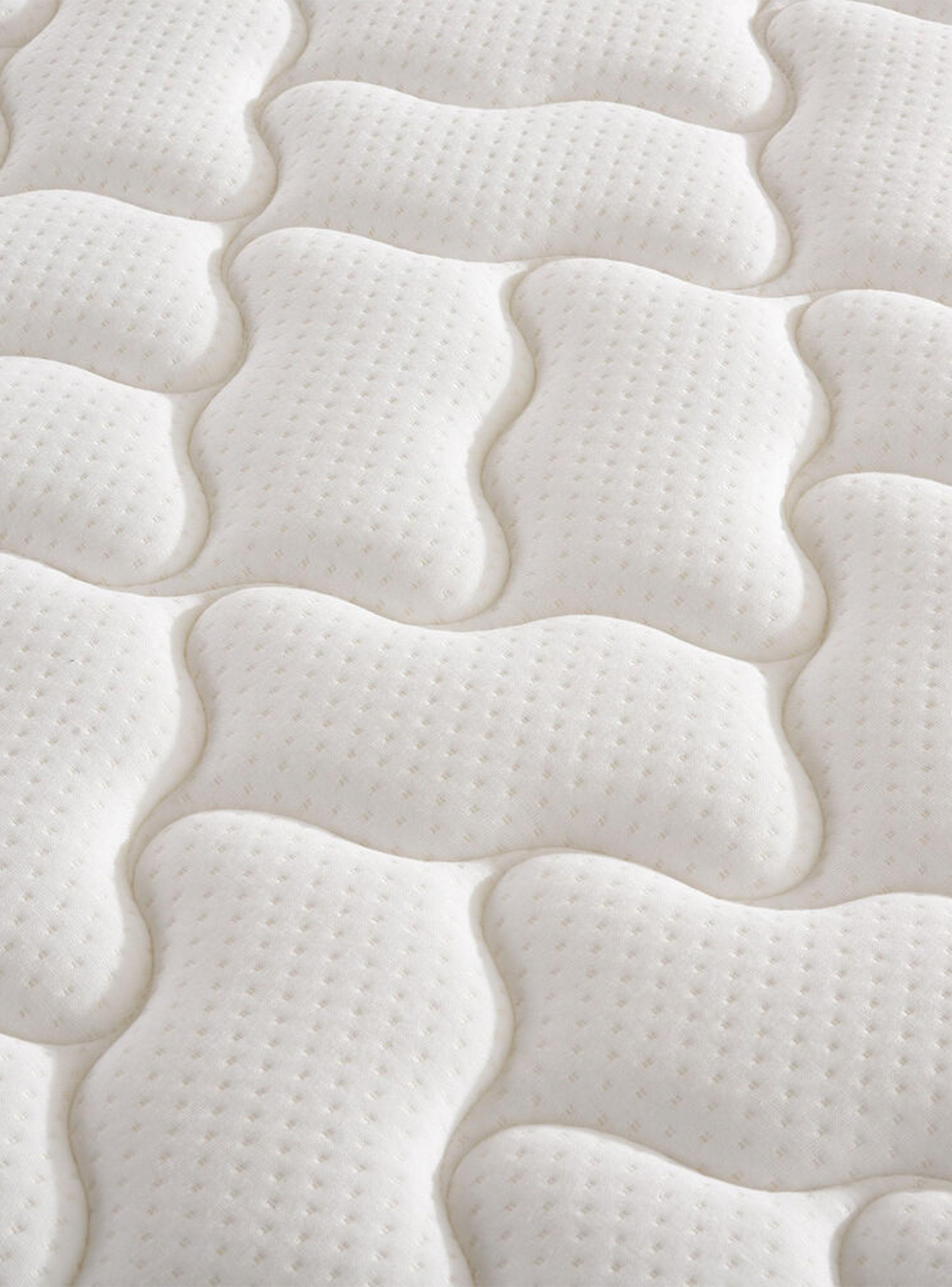 Cama Europea Anatomic 2 Plazas Base Dividida + Respaldo Dublín Olivo-5