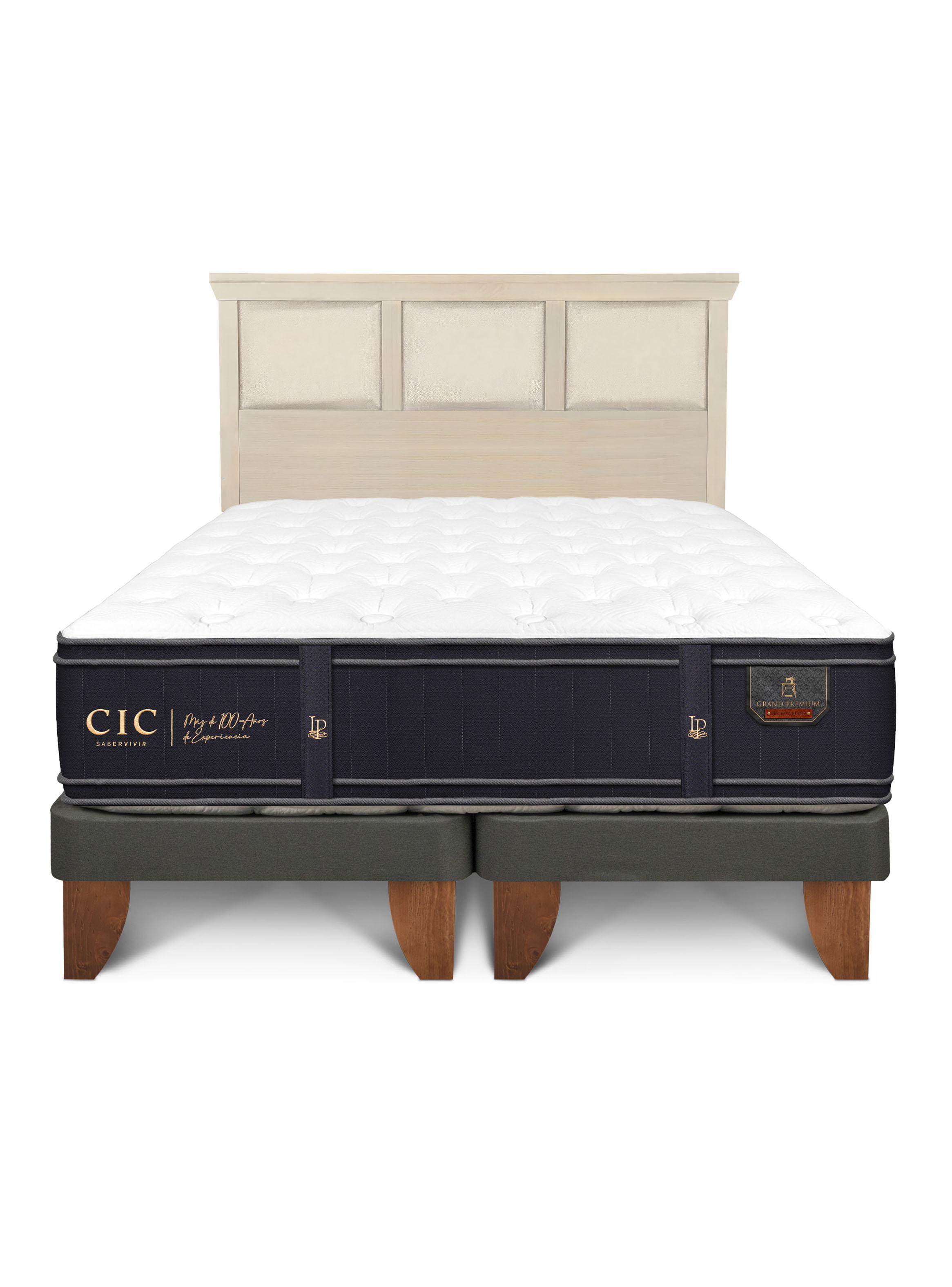 Cama Europea King BD + Respaldo Torino Alpino-2