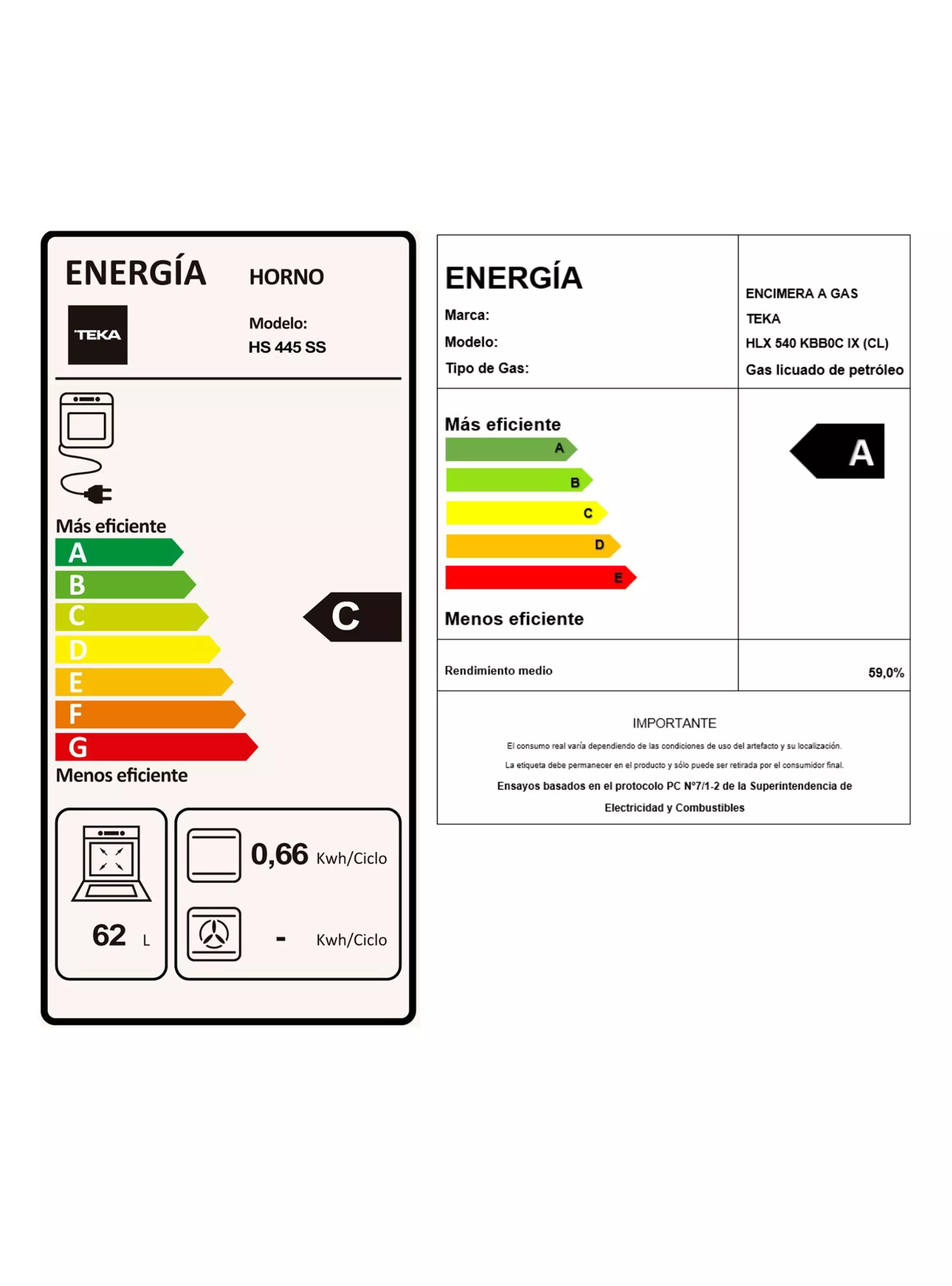 Kit Empotrable Horno Eléctrico HS445 + Encimera Gas HLX540 BUT + Campana TL 6310 INOX-6