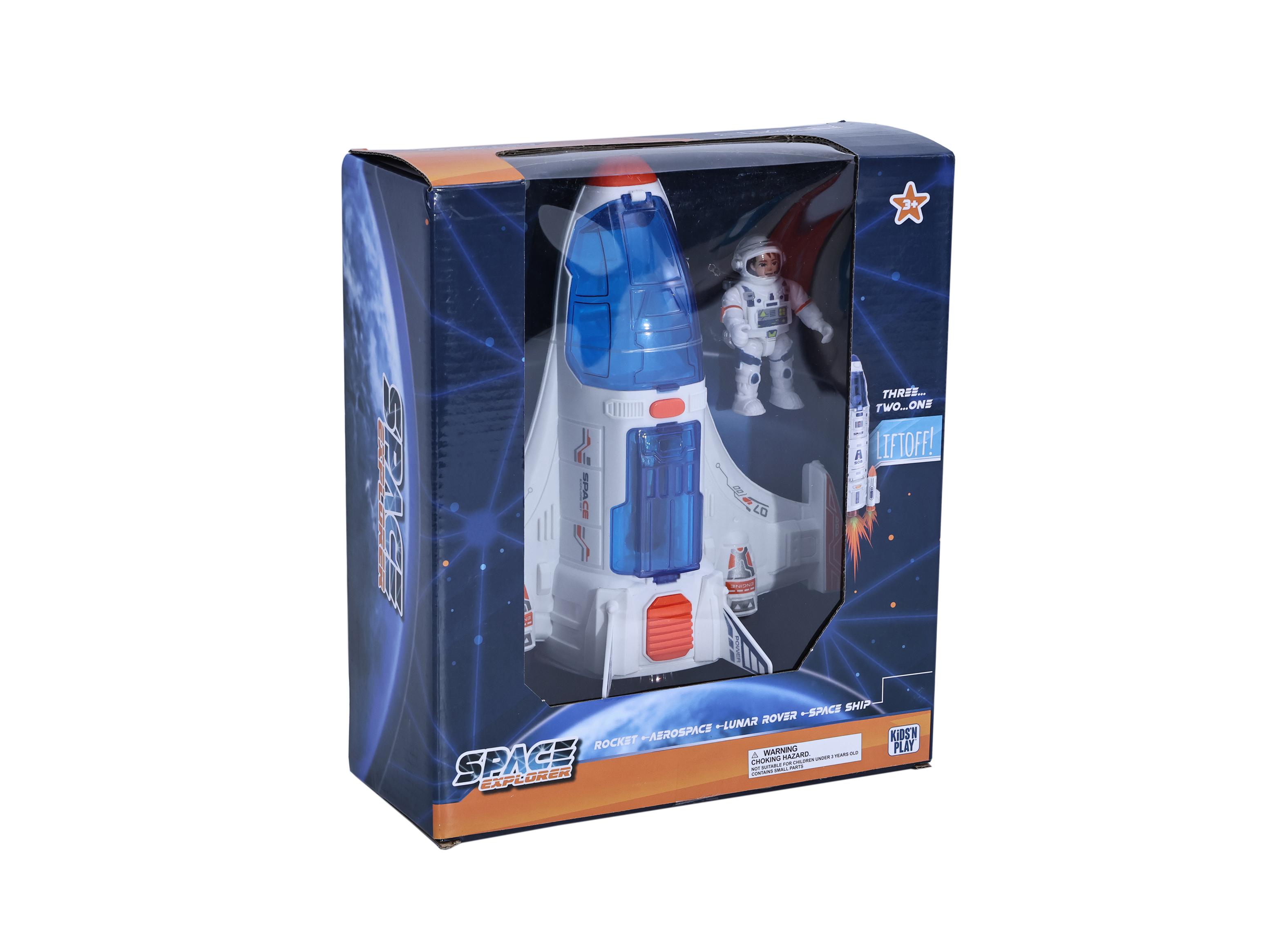 Juego de La Estación Espacial con Aeronave 3 Piezas-2