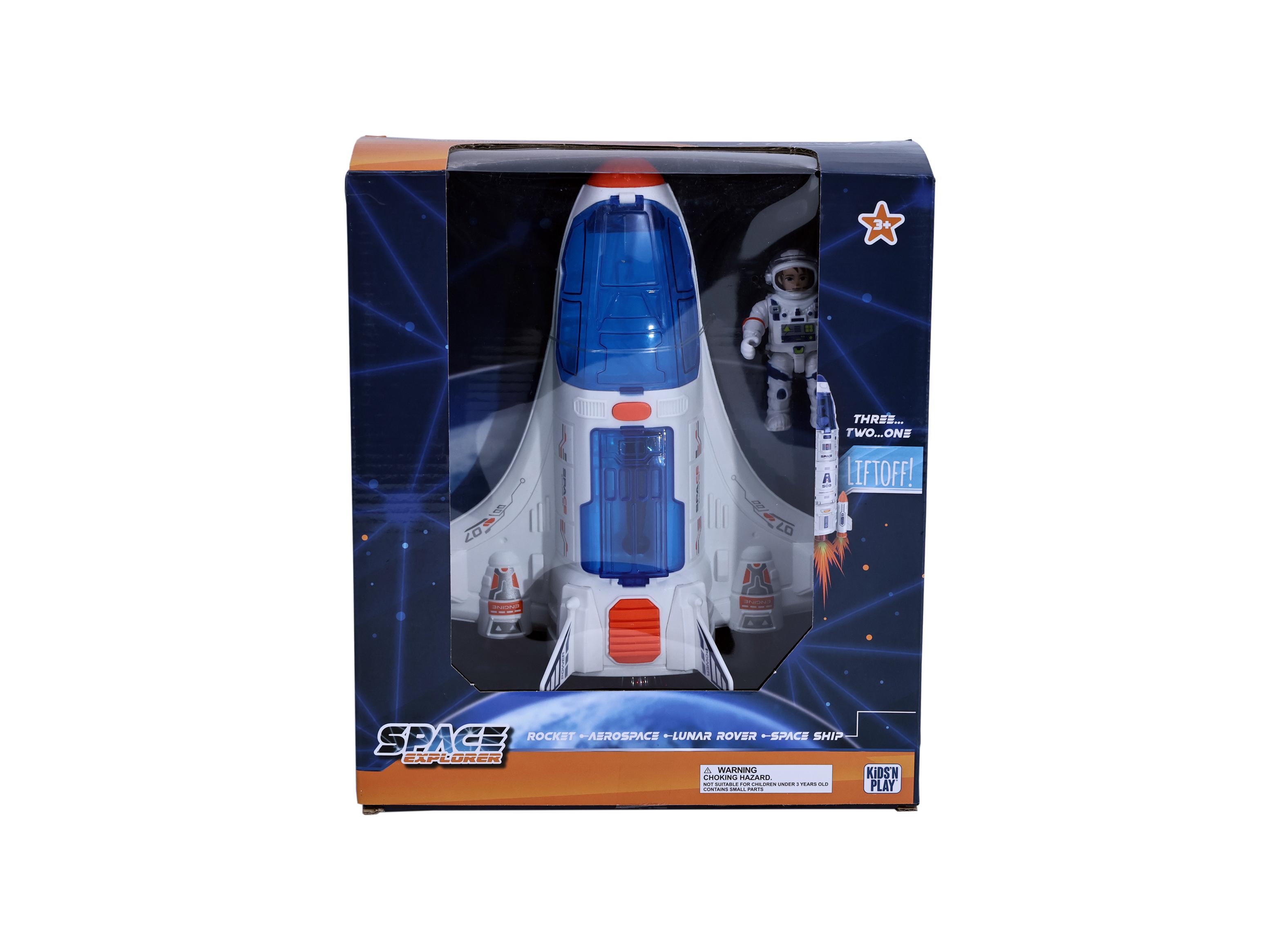 Juego de La Estación Espacial con Aeronave 3 Piezas-3