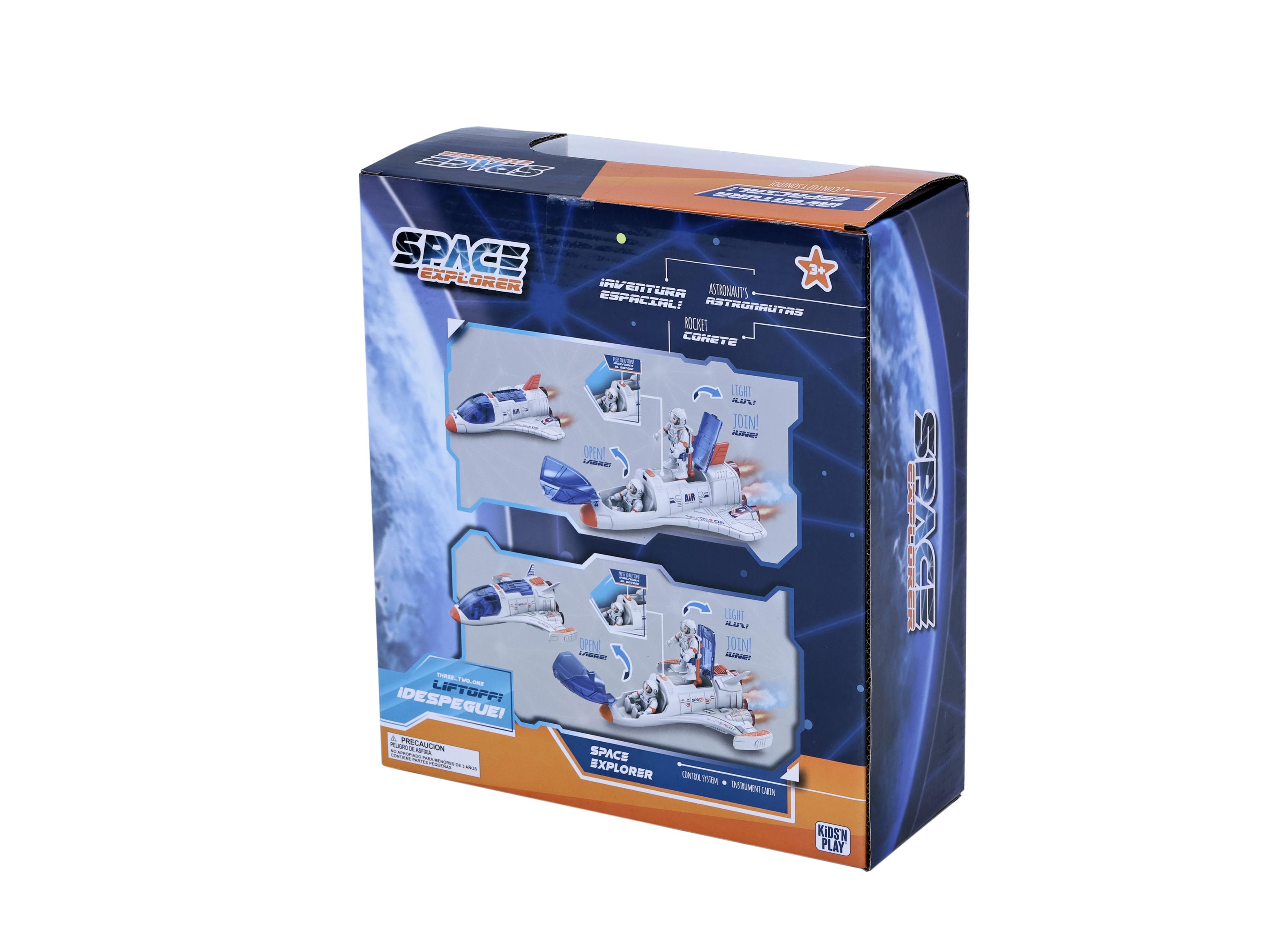 Juego de La Estación Espacial con Aeronave 3 Piezas-4