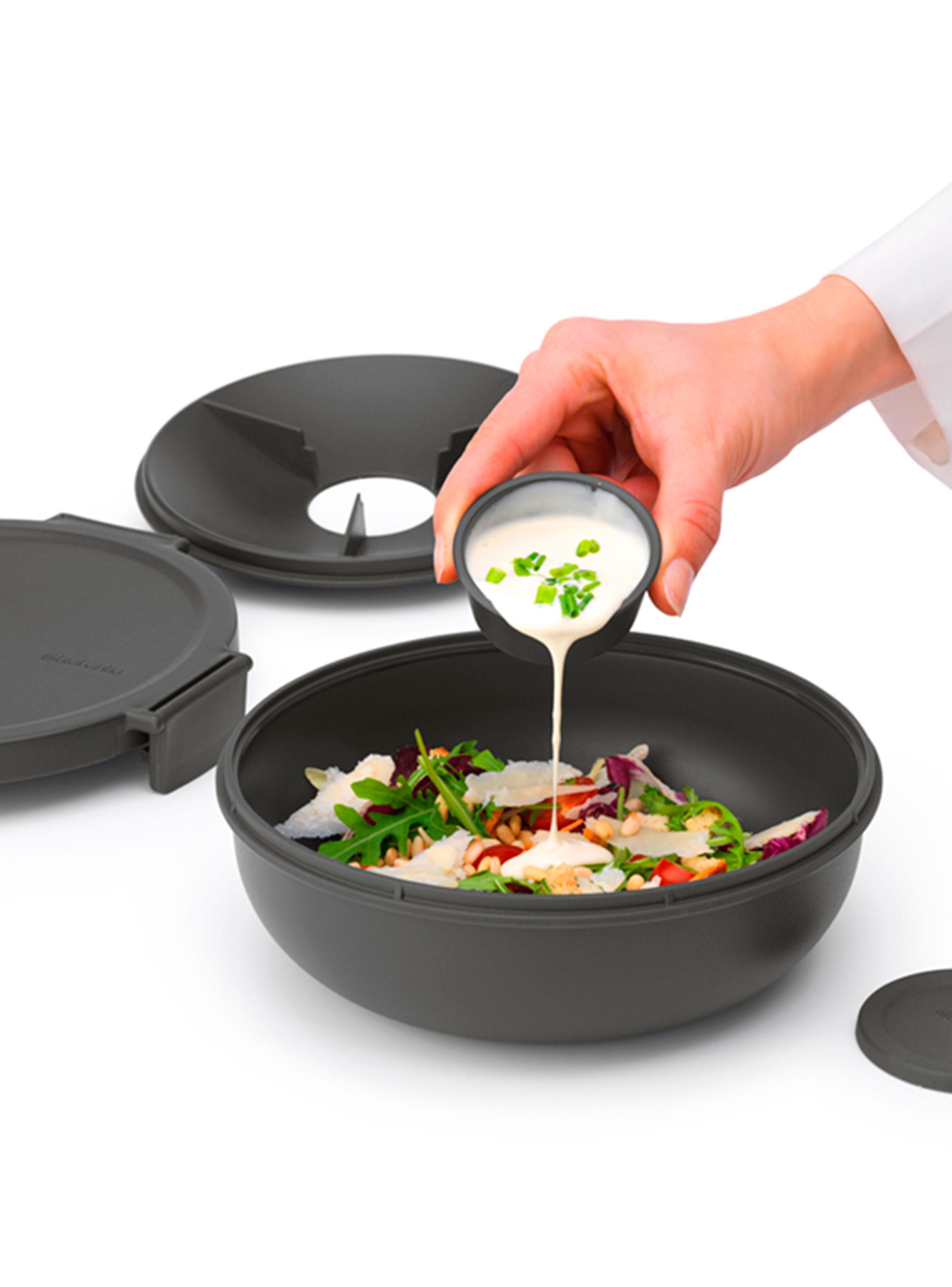 Bowl para Ensalada Make & Take 1.3 Litros Plástico-2