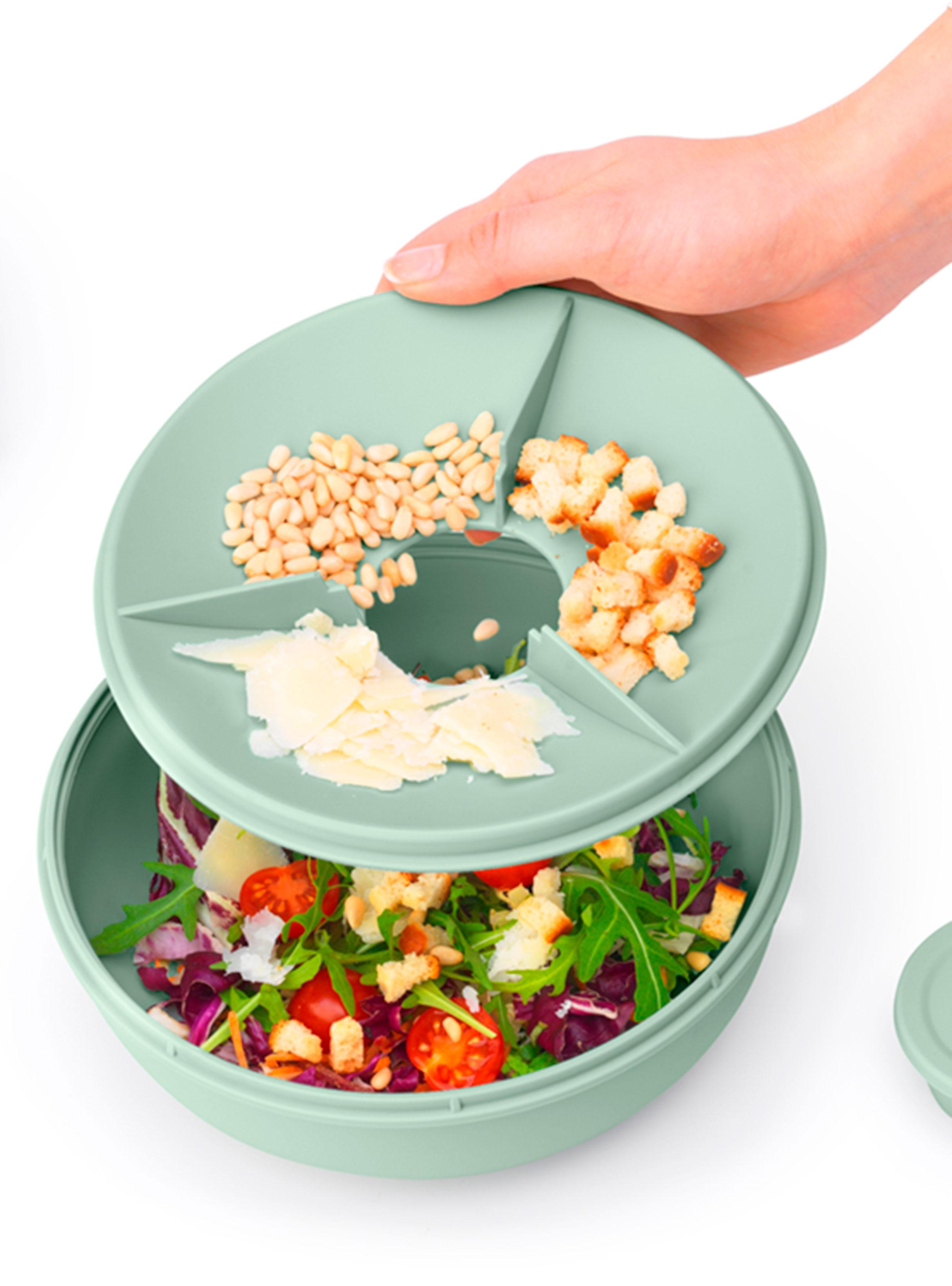 Bowl Ensalada Make & Take 1.3 Litros Plástico-2