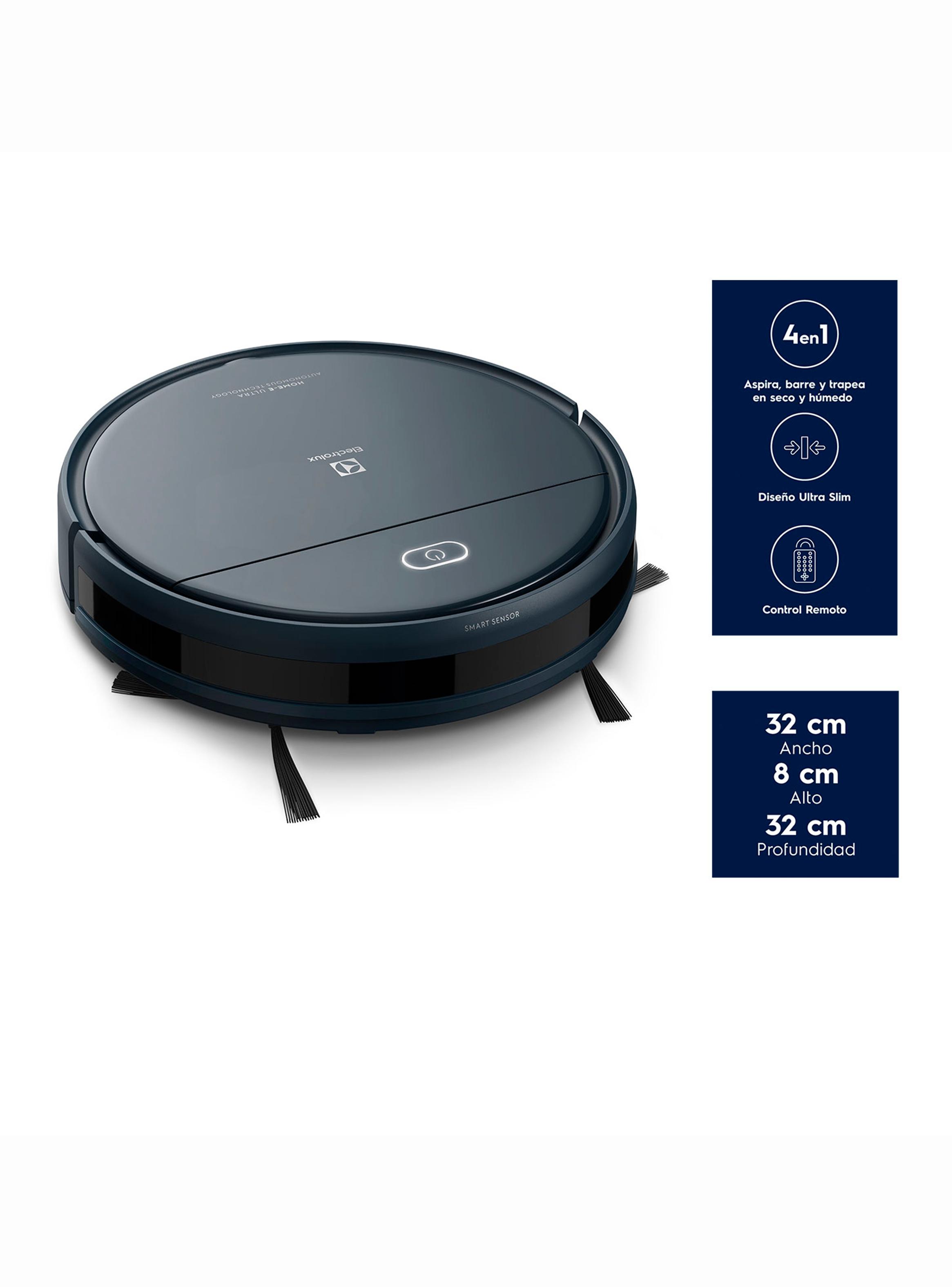 Aspiradora Robot eUltra 4 en 1 ERB40 Azul-1