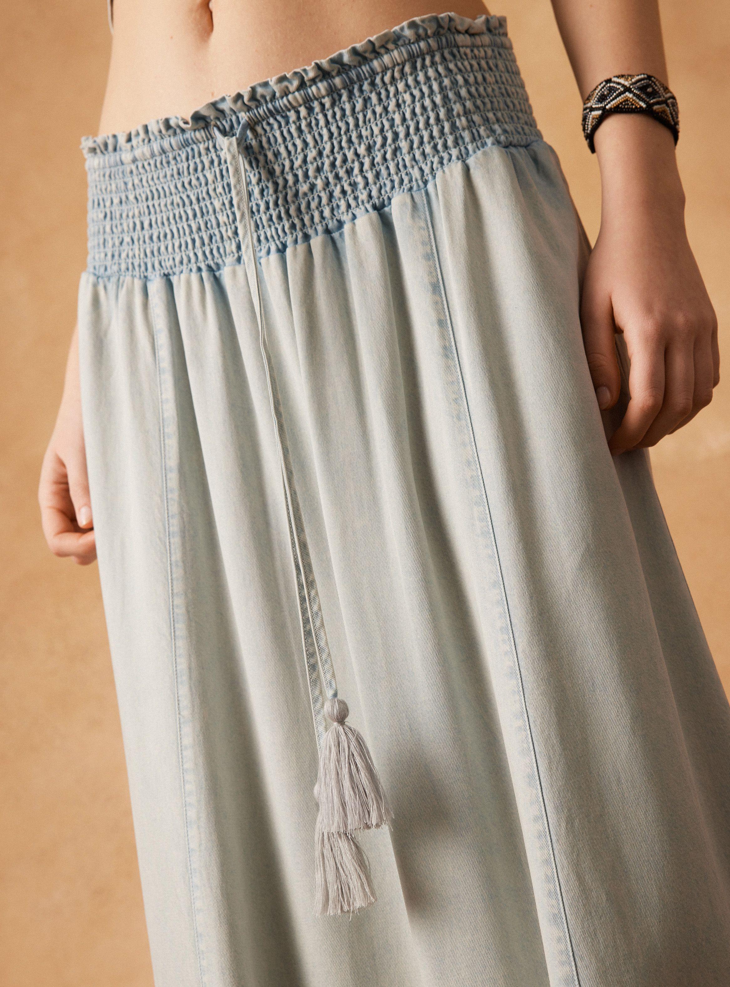 Falda con Bordado en Ruedo-2