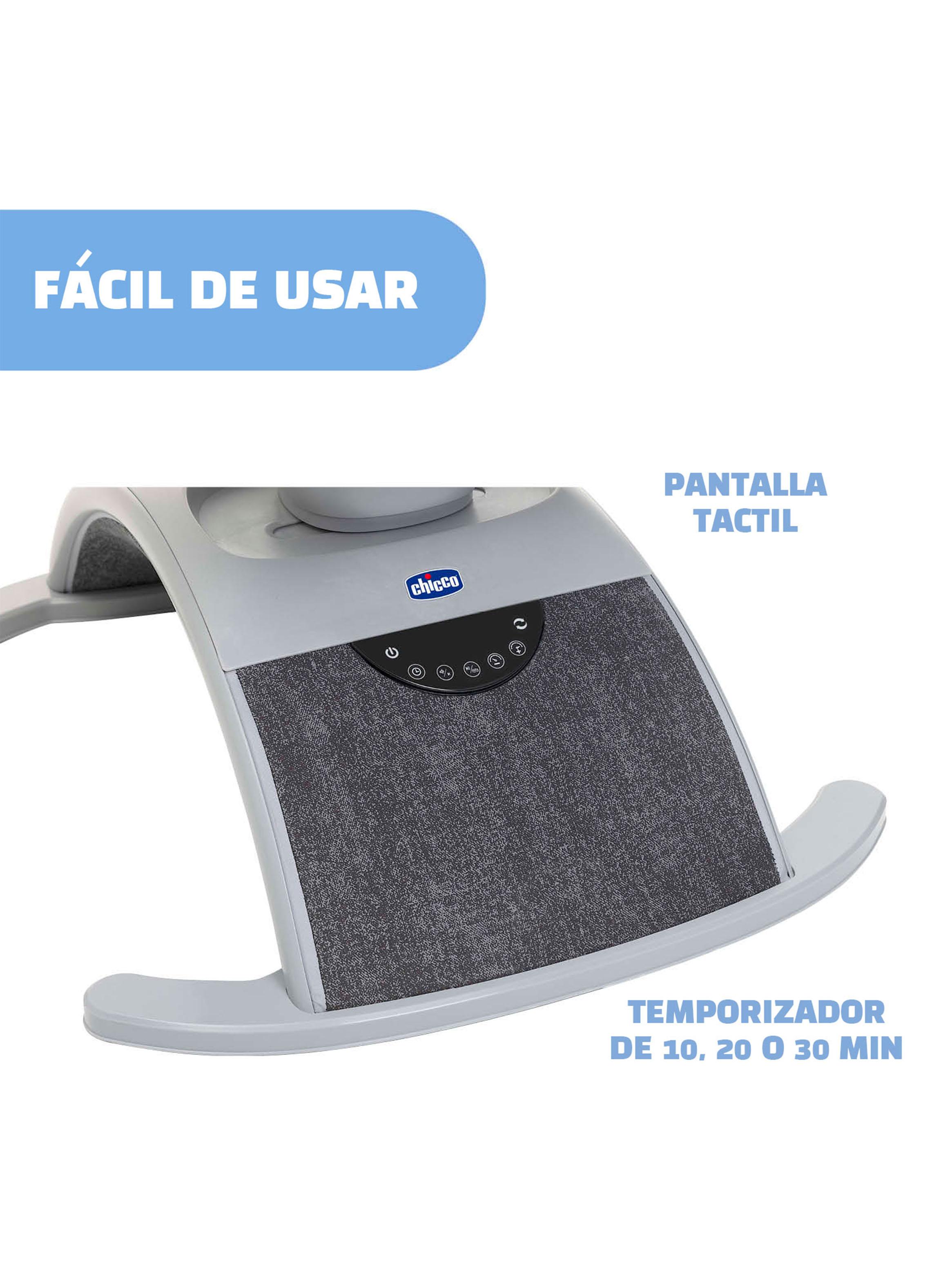 Silla Mecedora Electrónica Comfy Wave, Silverspring-3