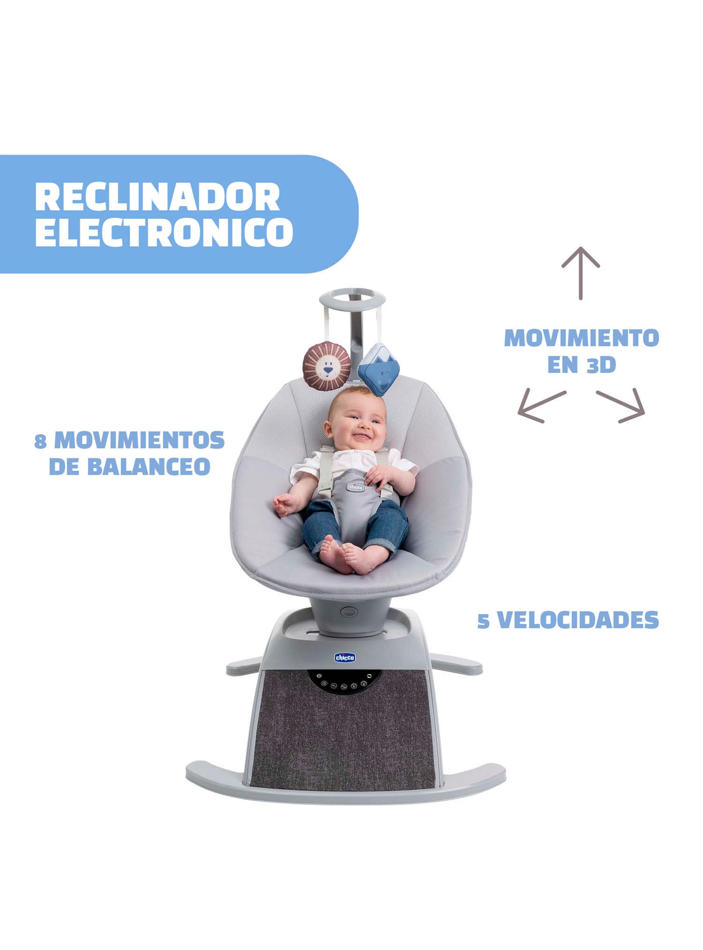Silla Mecedora Electrónica Comfy Wave, Silverspring-5