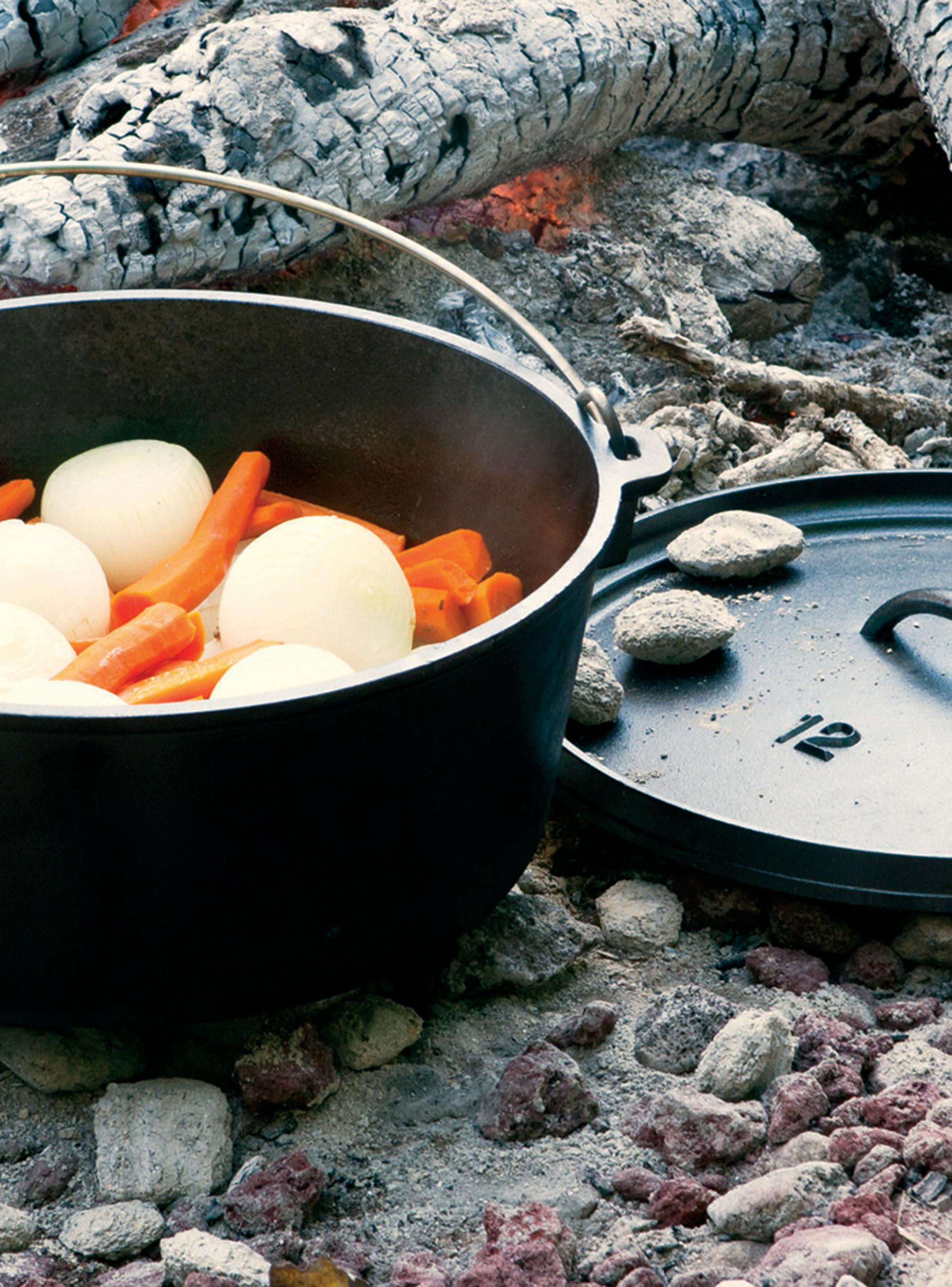 Olla Holandesa Camping Hierro Fundido 7.6 Litros-3