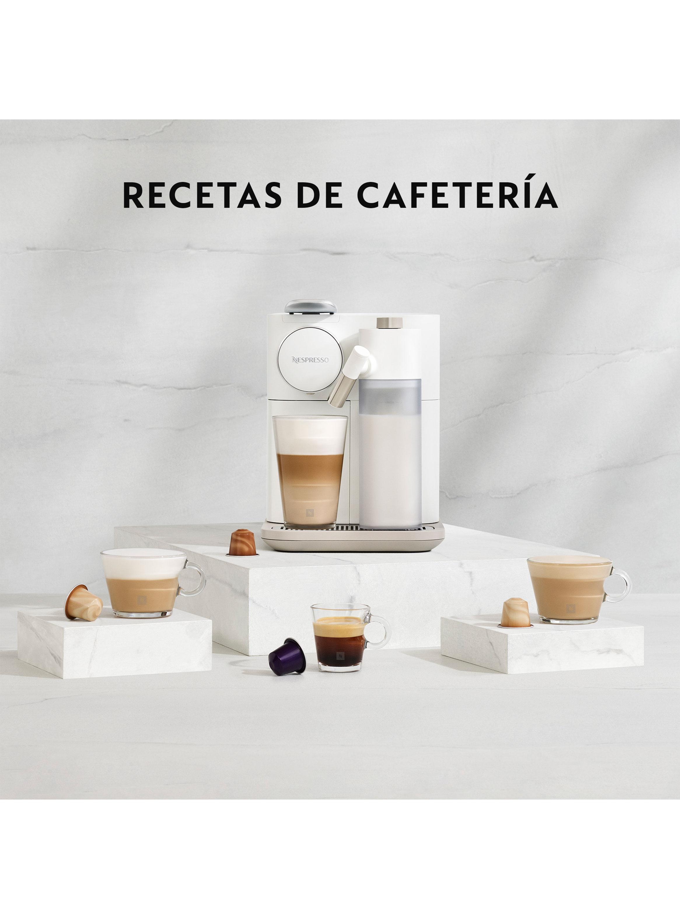 Cafetera de Cápsulas Gran Lattissima Blanca-8