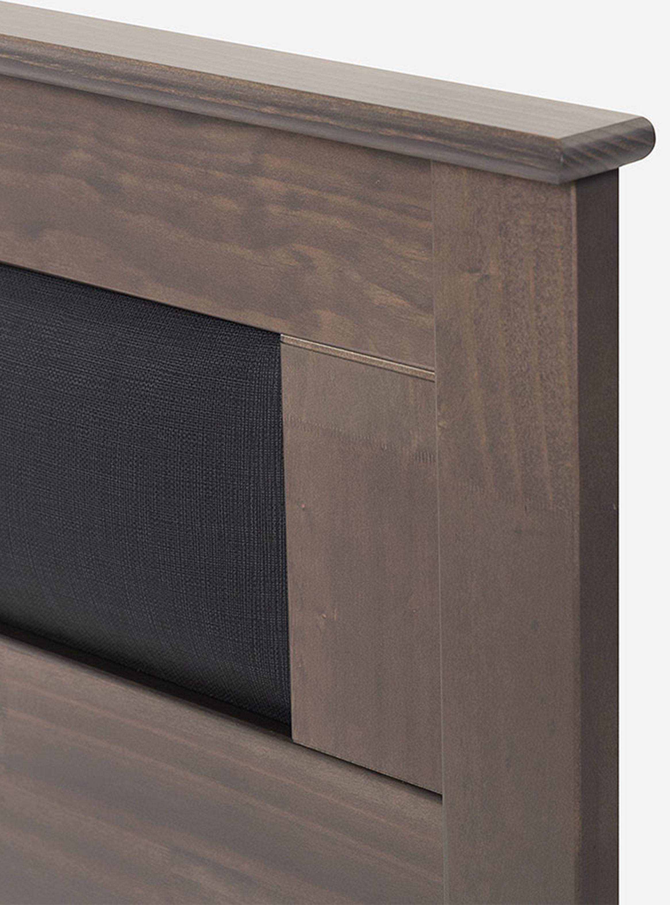 Cama Europea New Style 6 1.5 Plazas + Respaldo + Velador-3
