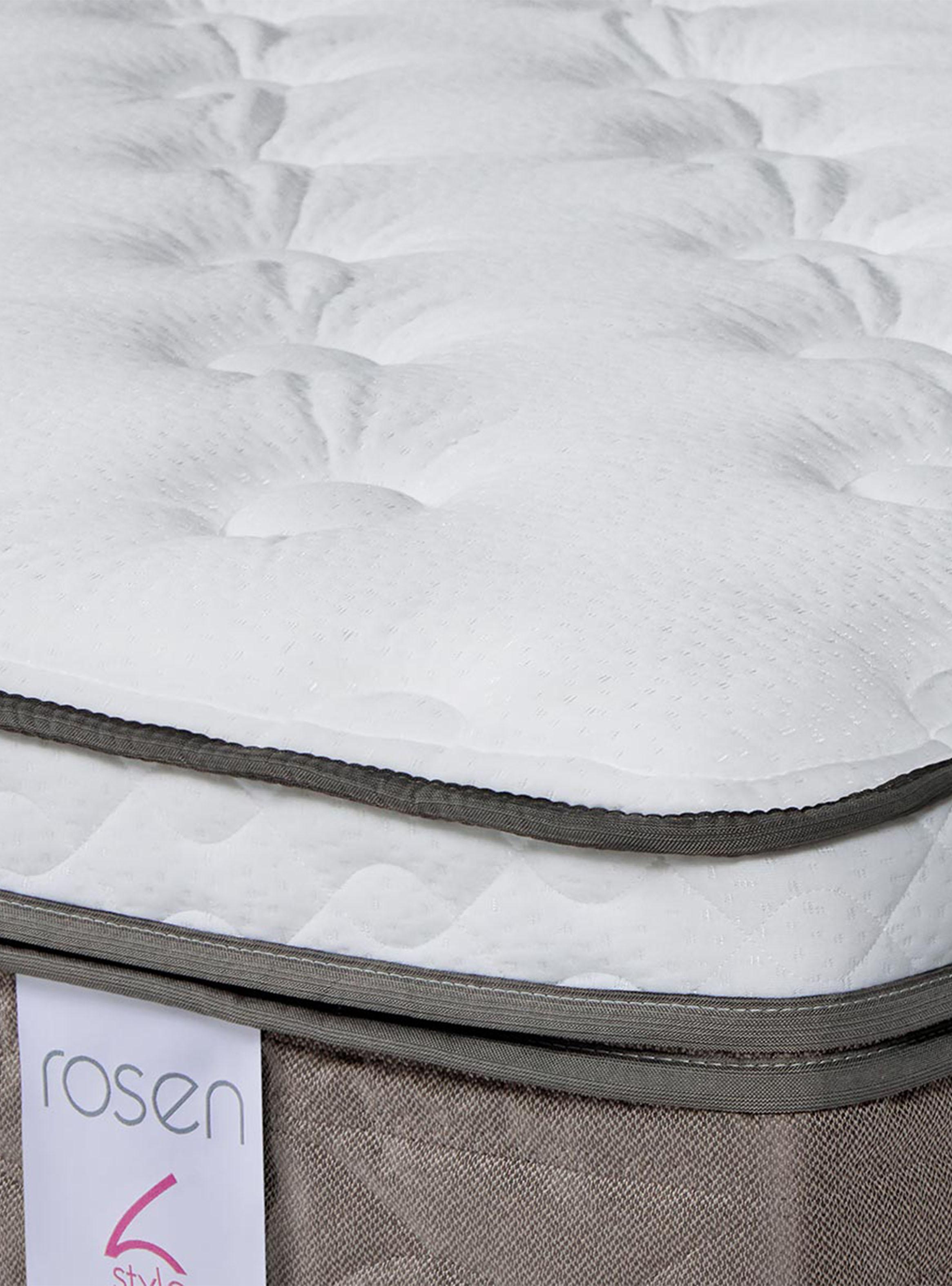 Cama Europea New Style 6 2 Plazas Base Dividida + Set de Muebles Ferrara-4