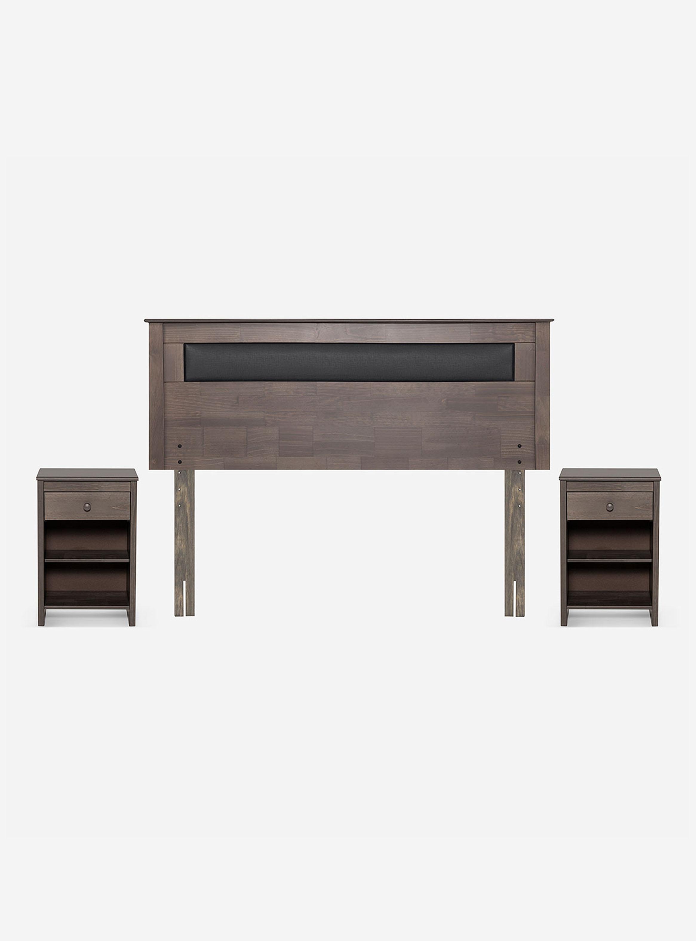 Cama Europea New Style 4 Plus Base Dividida 2 Plazas + Set Muebles-2