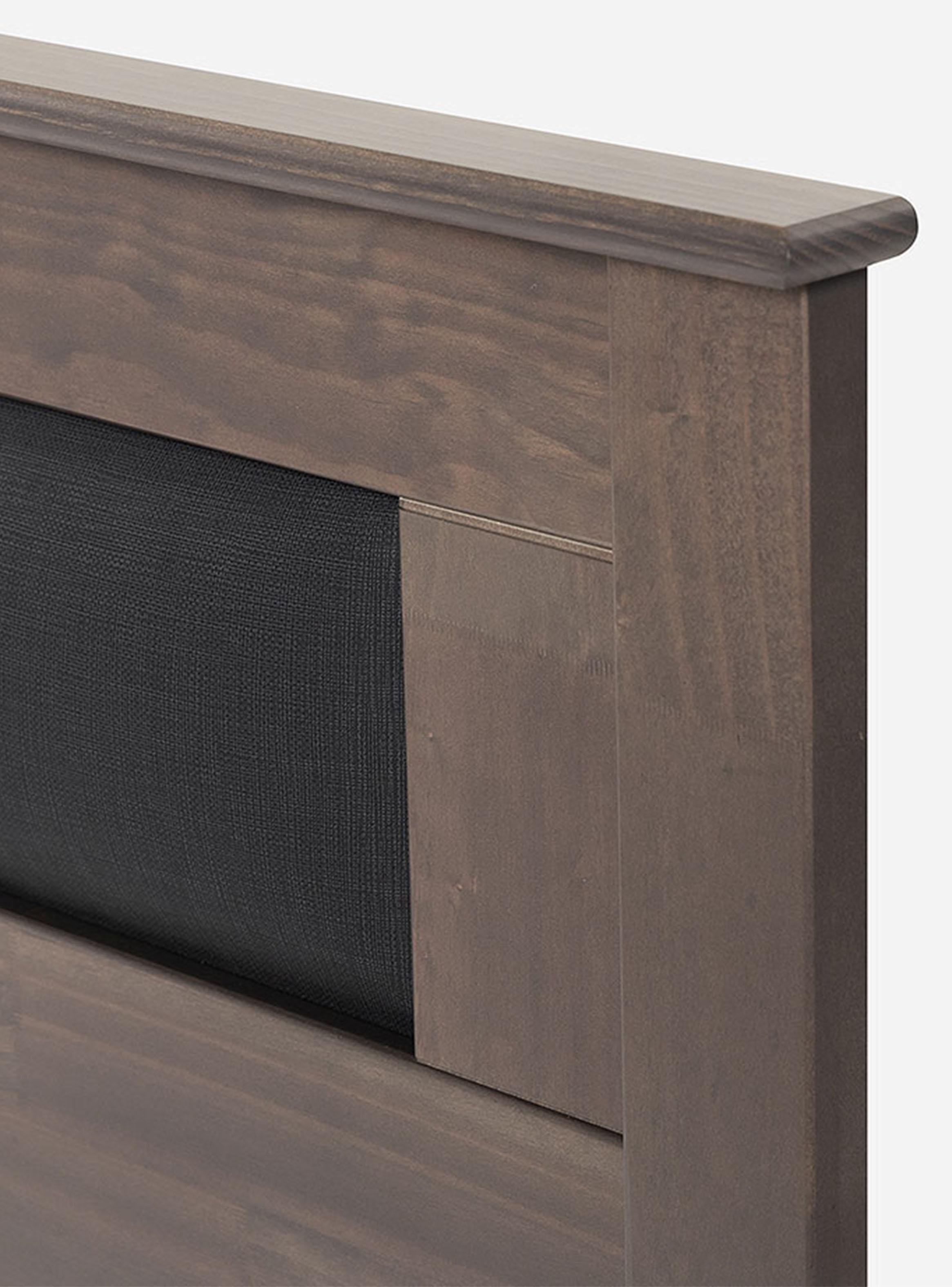 Cama Europea New Style 4 Plus King + Respaldo + Velador-5