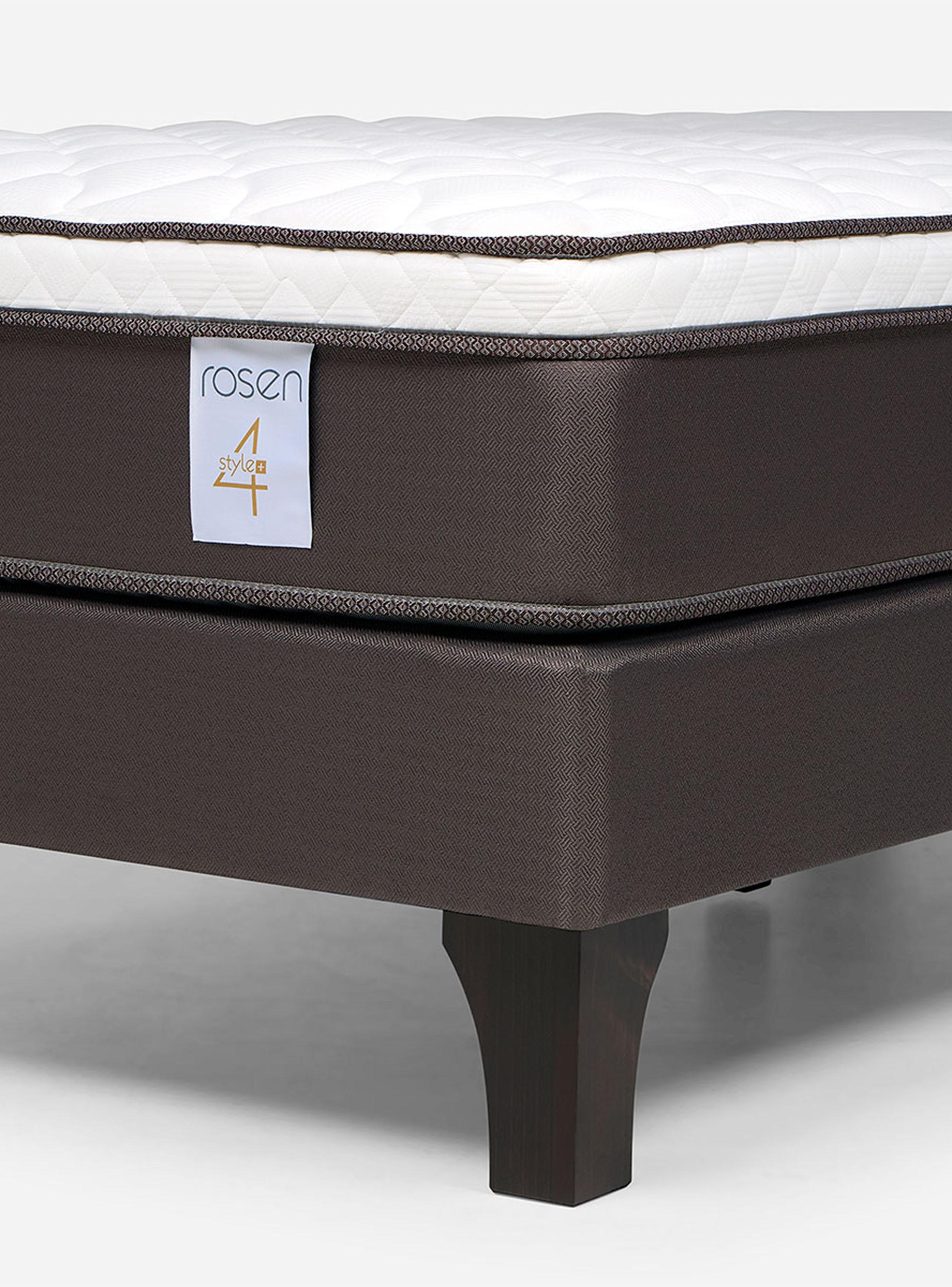 Cama Europea New Style 4  Plus 1 Plaza Respaldo-3