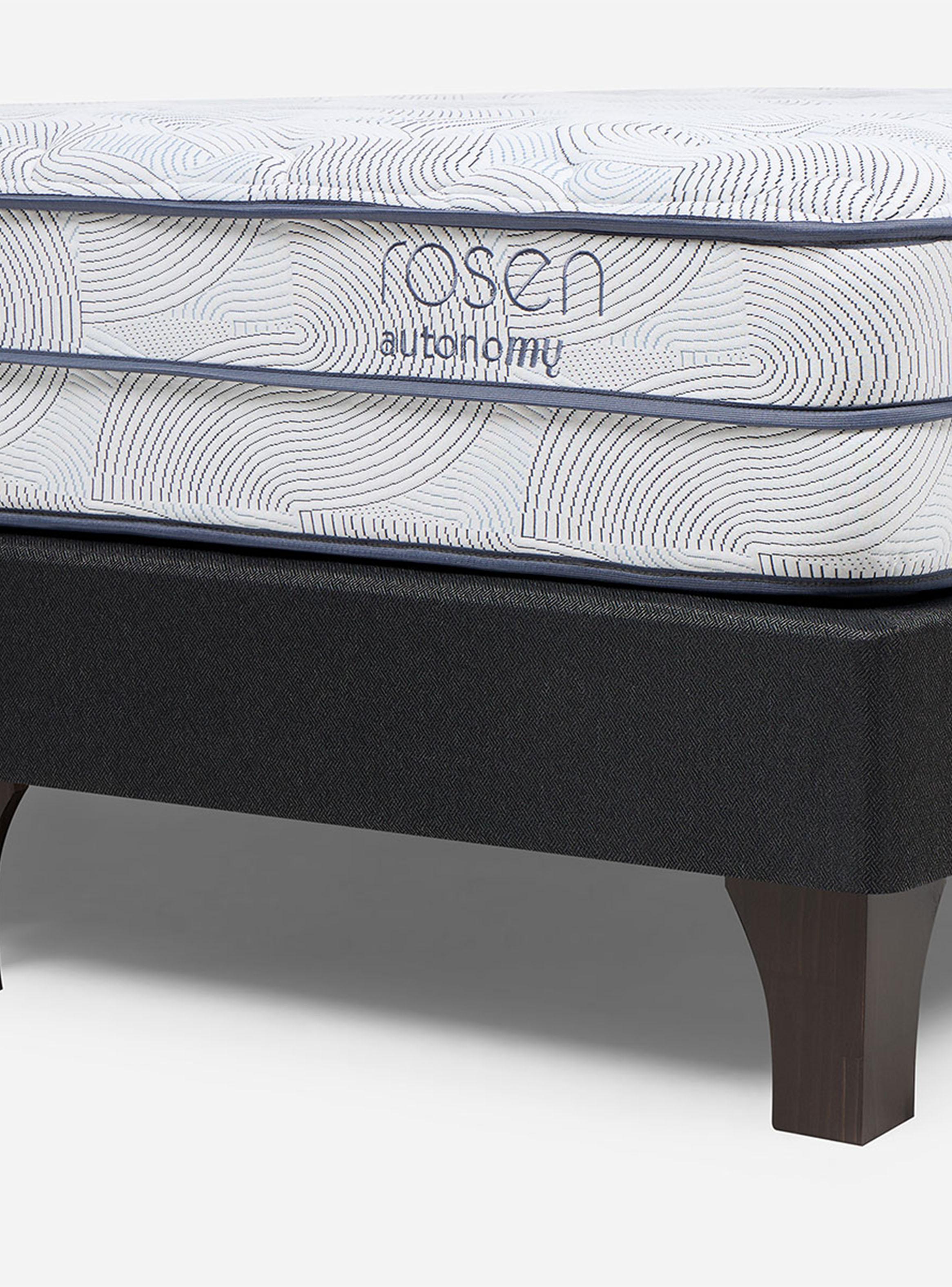 Cama Europea Autonomy King + Veladores + Respaldo-3