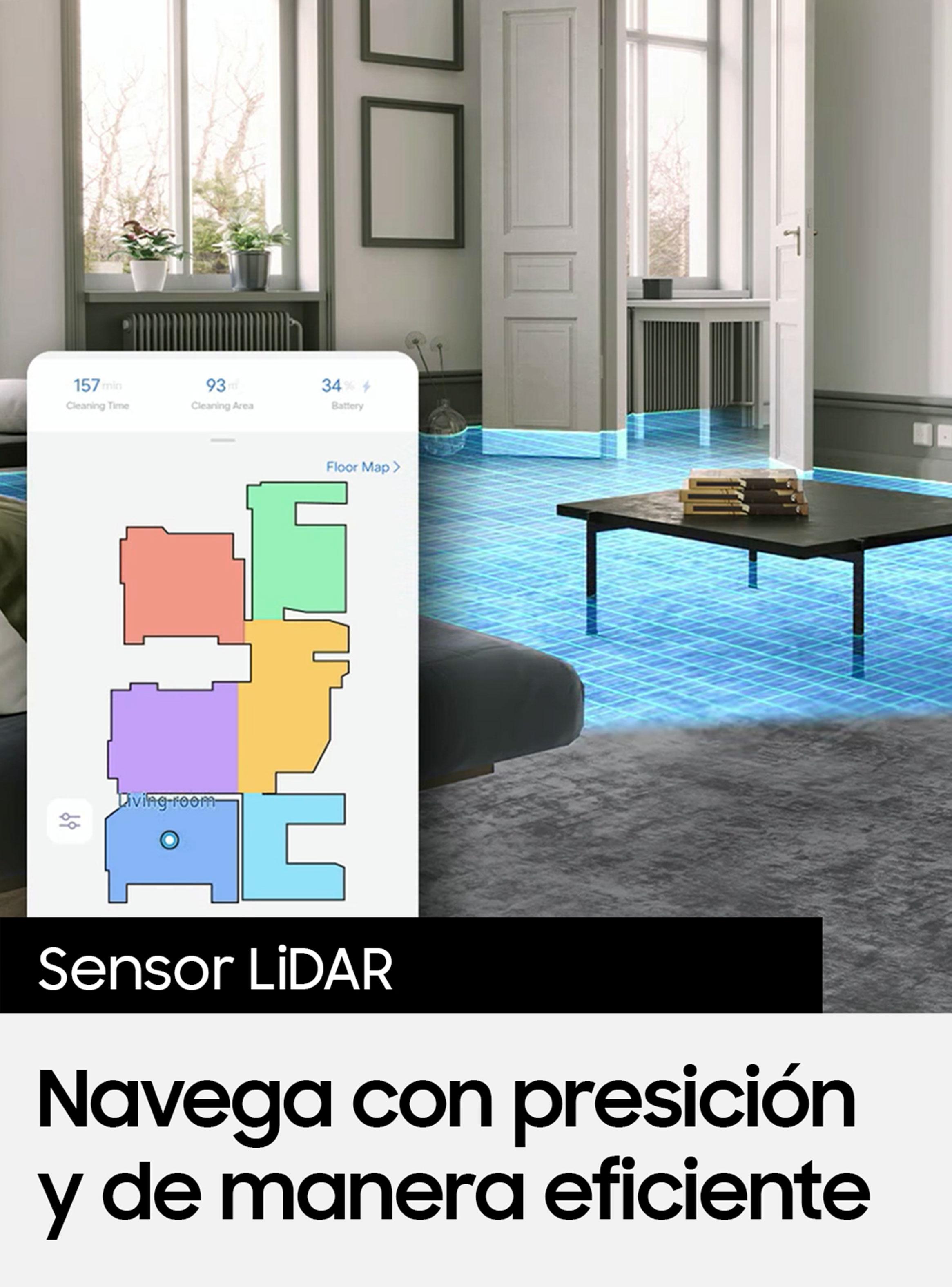 Aspiradora Robot POWERbot -S con Sensor LiDAR-5