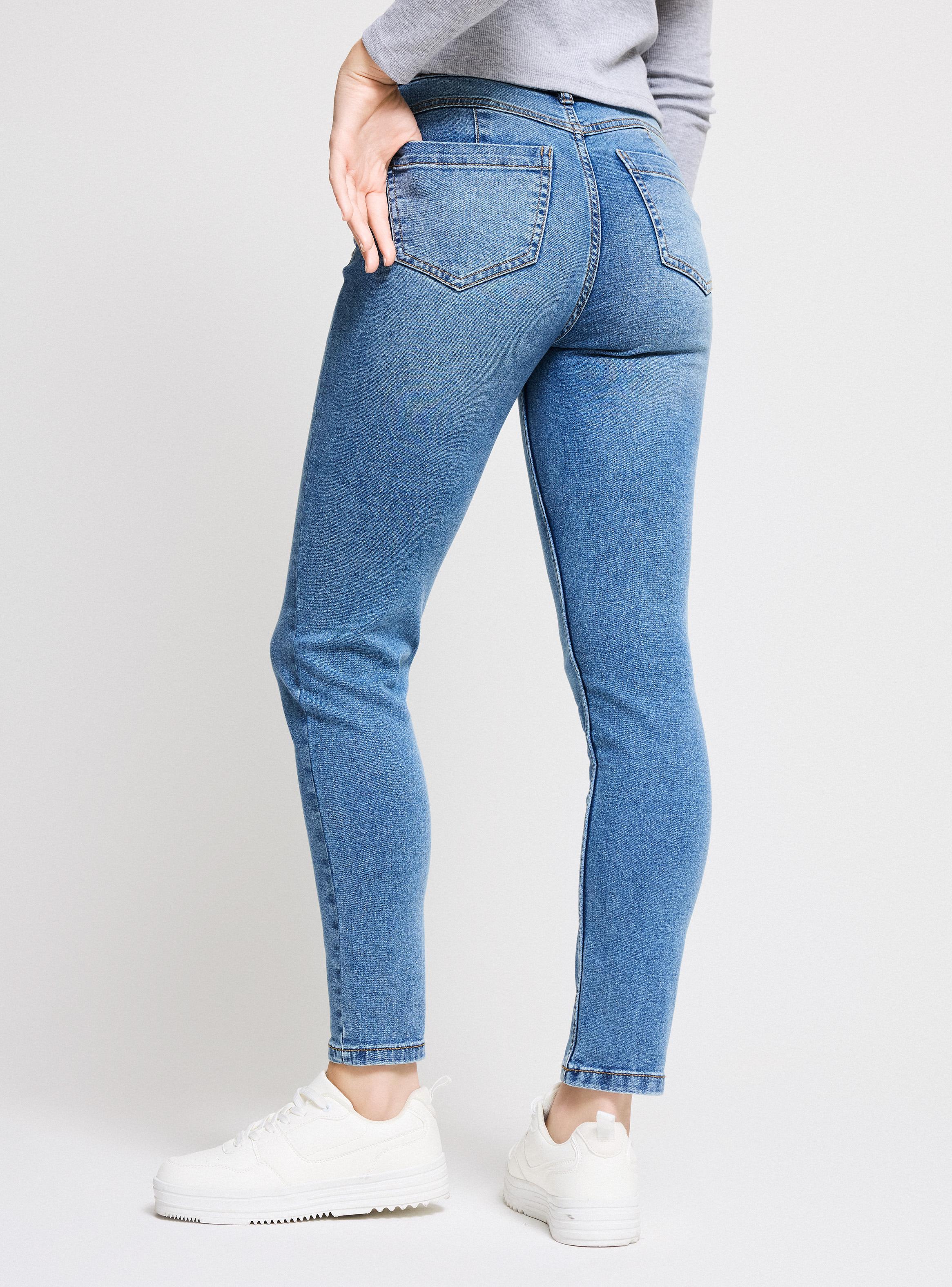 Jeans Push Up Skinny Mini Roturas-1