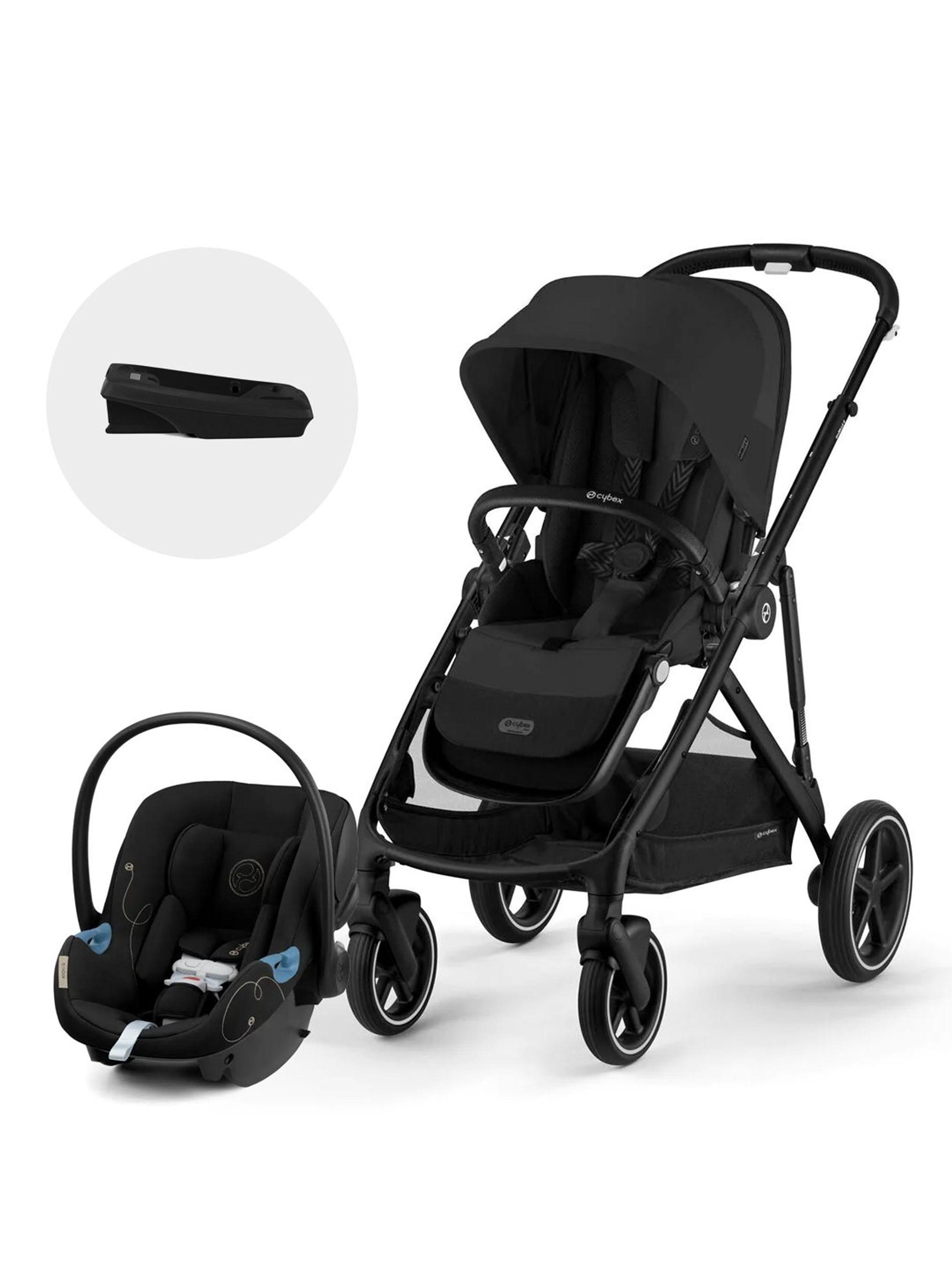 Coche Travel System Gazelle BLK MB + Atong-0