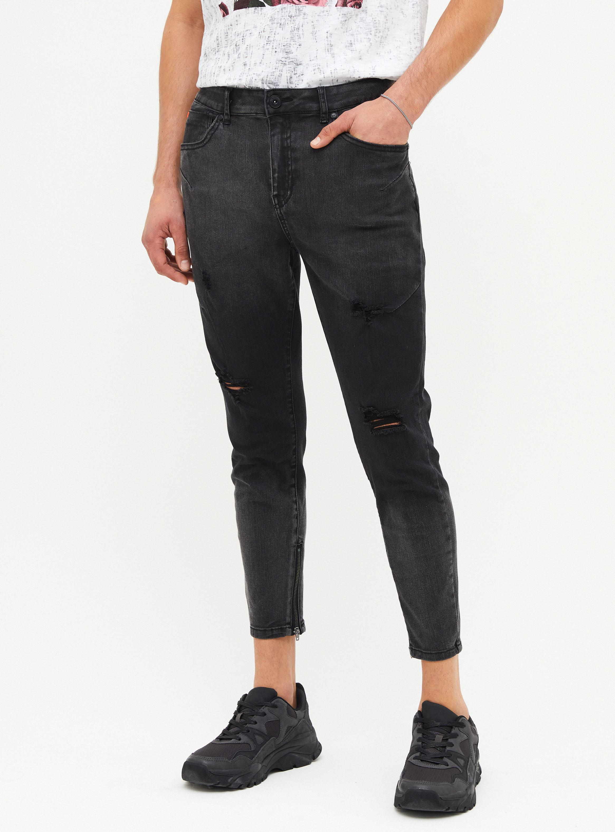 Jeans JJO Súper Skinny Fit Roturas Cierre Basta JJO-0