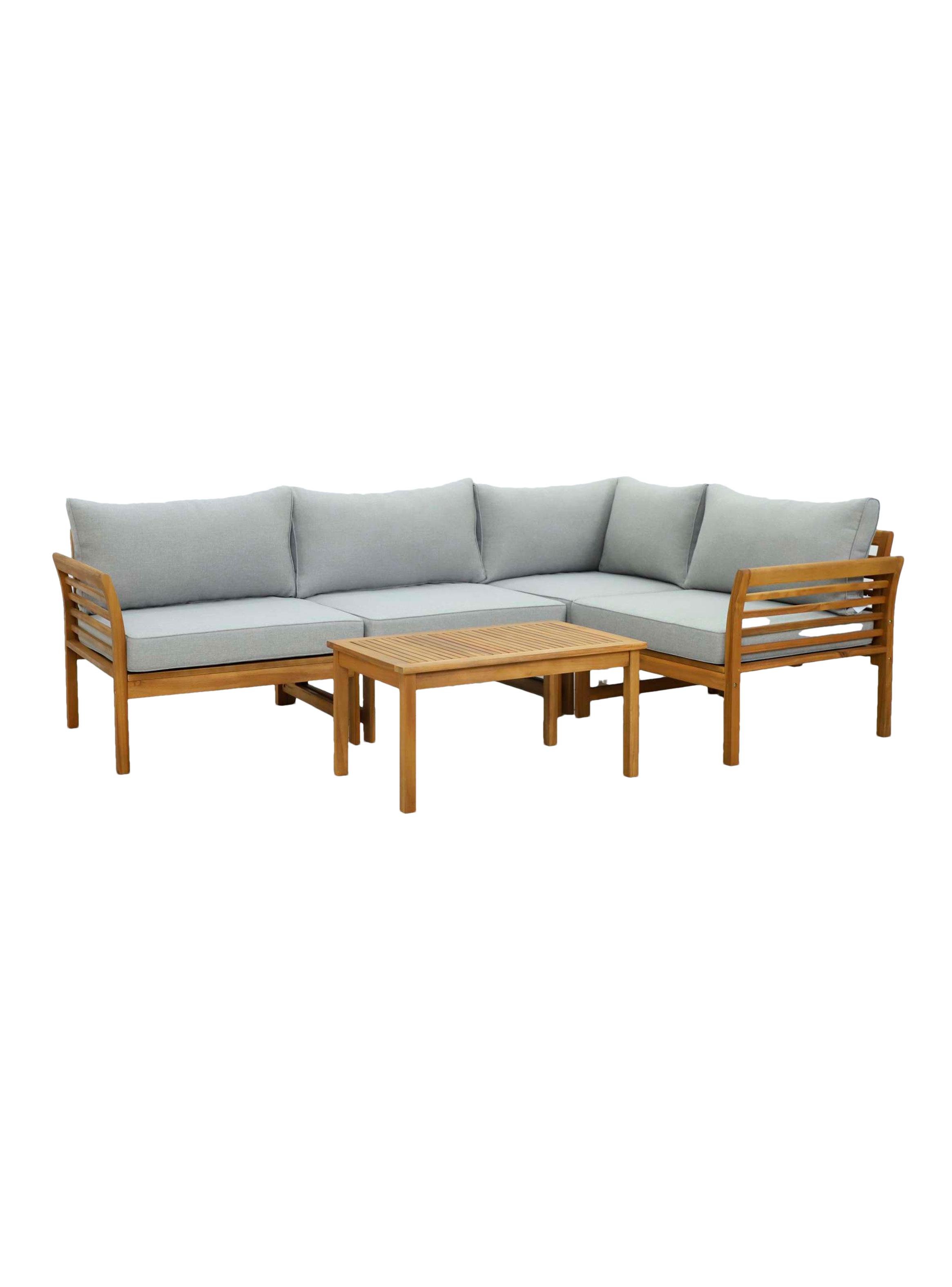 Juego de Living Terraza Pecan Esquinero-1