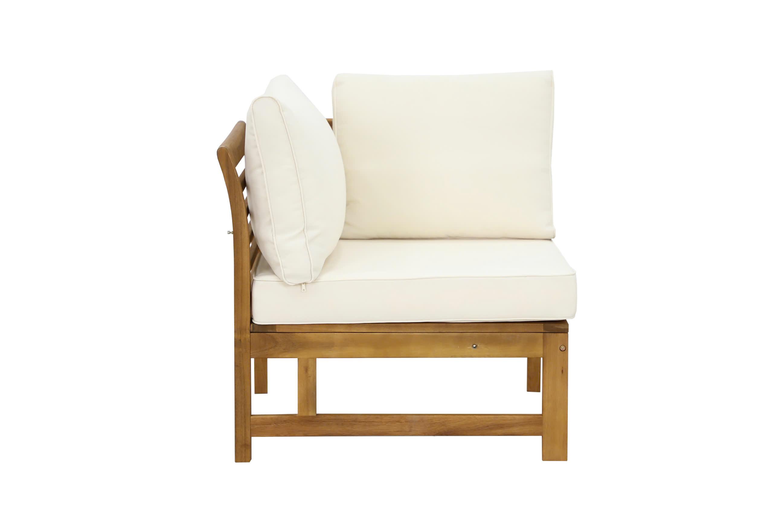 Juego de Living Terraza Pecan Esquinero-6