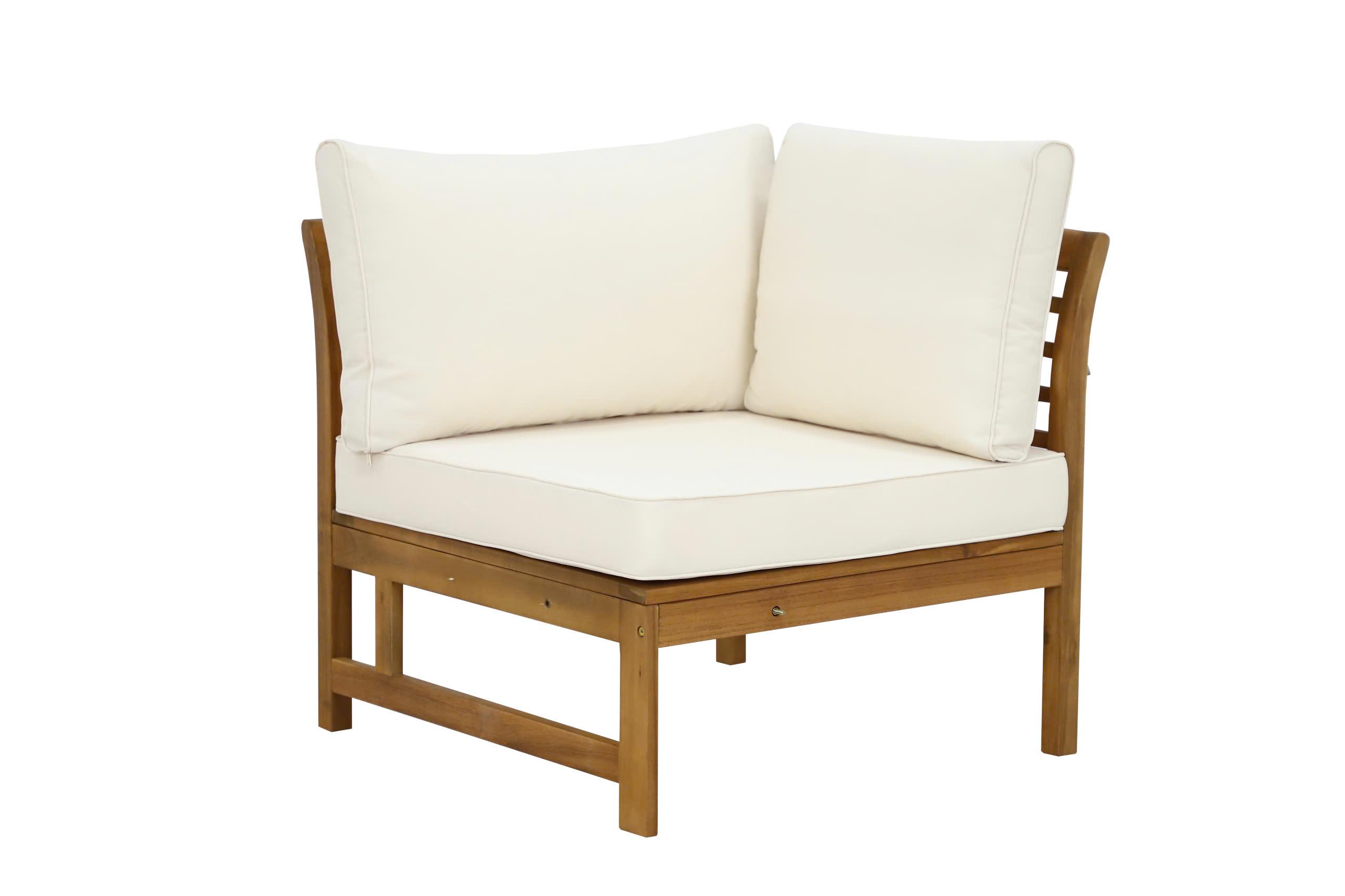 Juego de Living Terraza Pecan Esquinero-7
