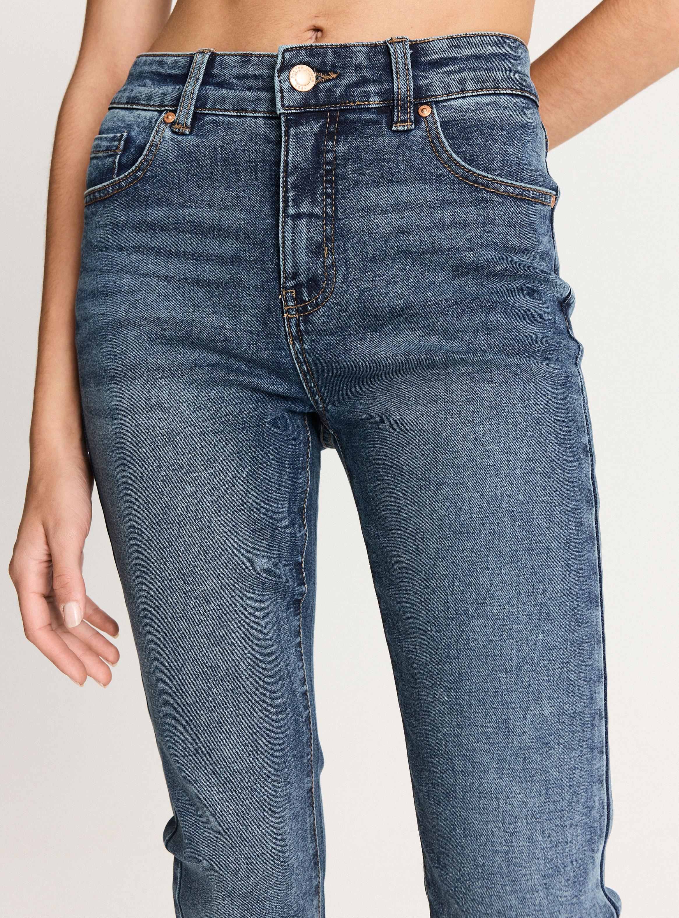 Jeans Básico 5 Bolsillos Skinny Tiro Alto-2