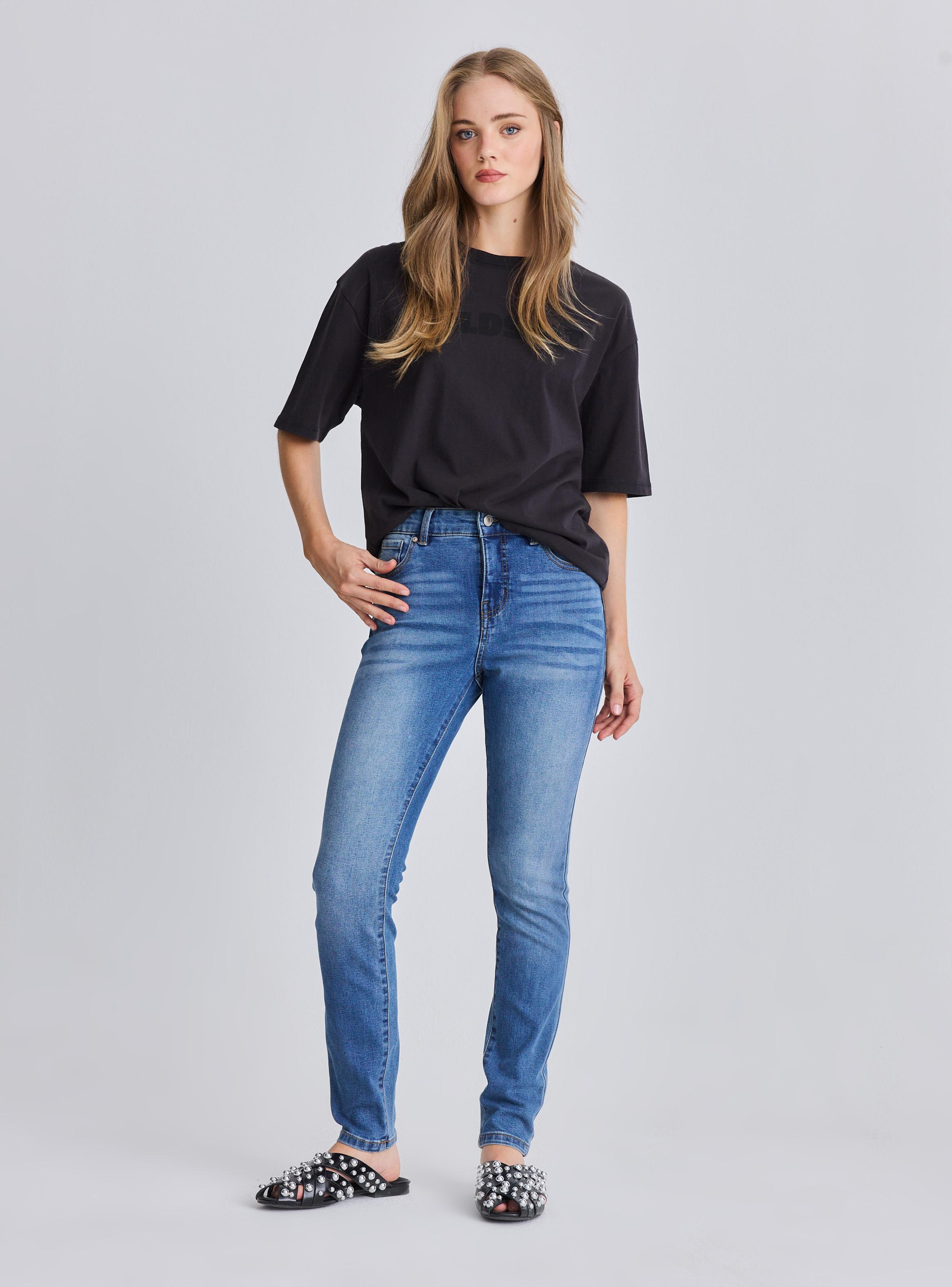 Jeans Skinny Tiro Medio-4