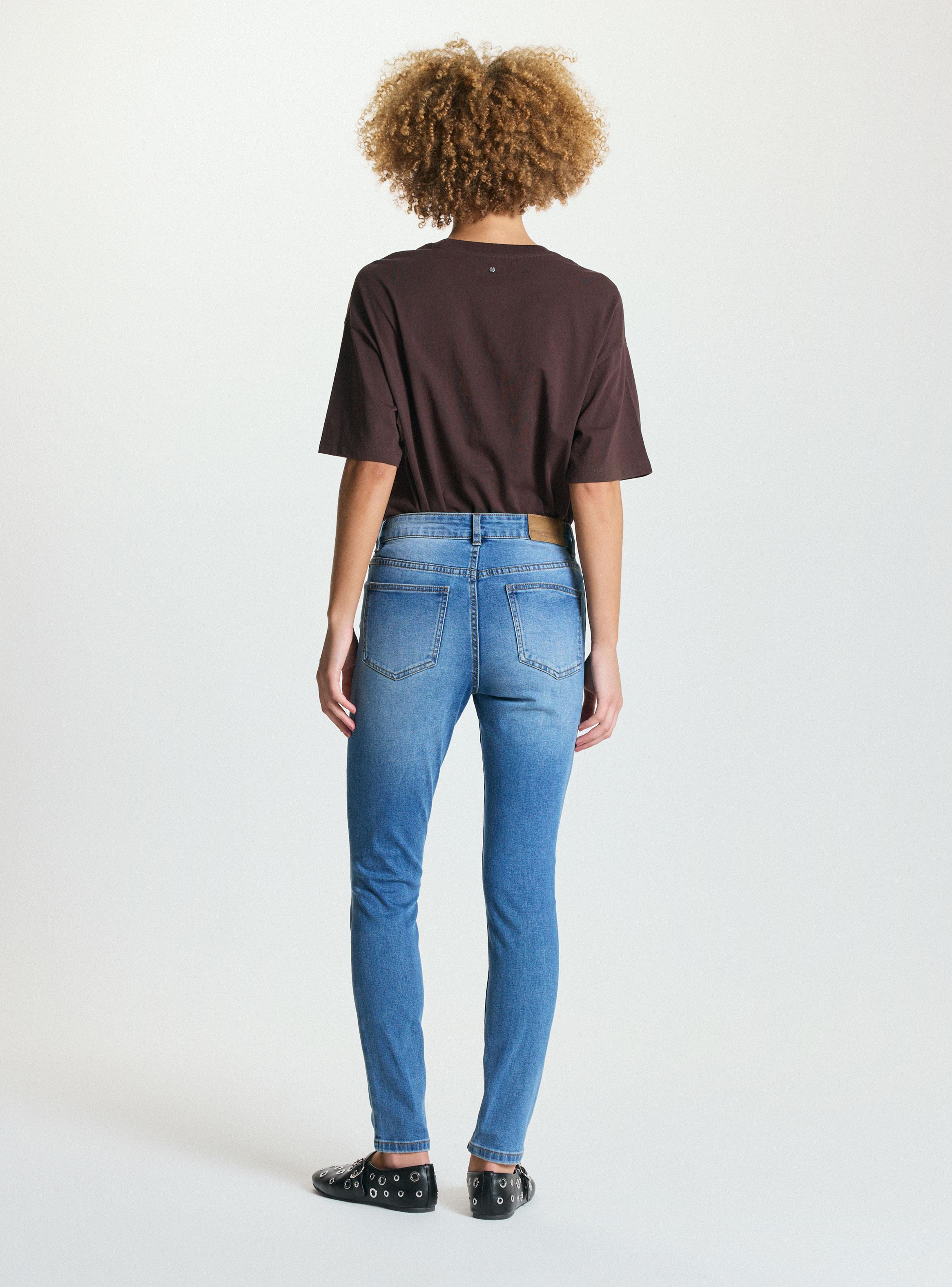 Jeans Skinny Tiro Medio-5