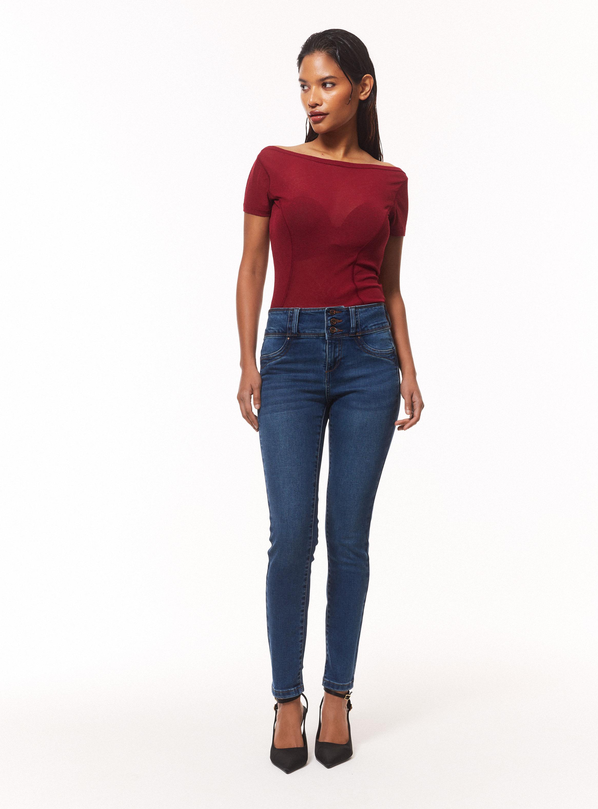 Jeans Pretina Ancha 3 Botones-4