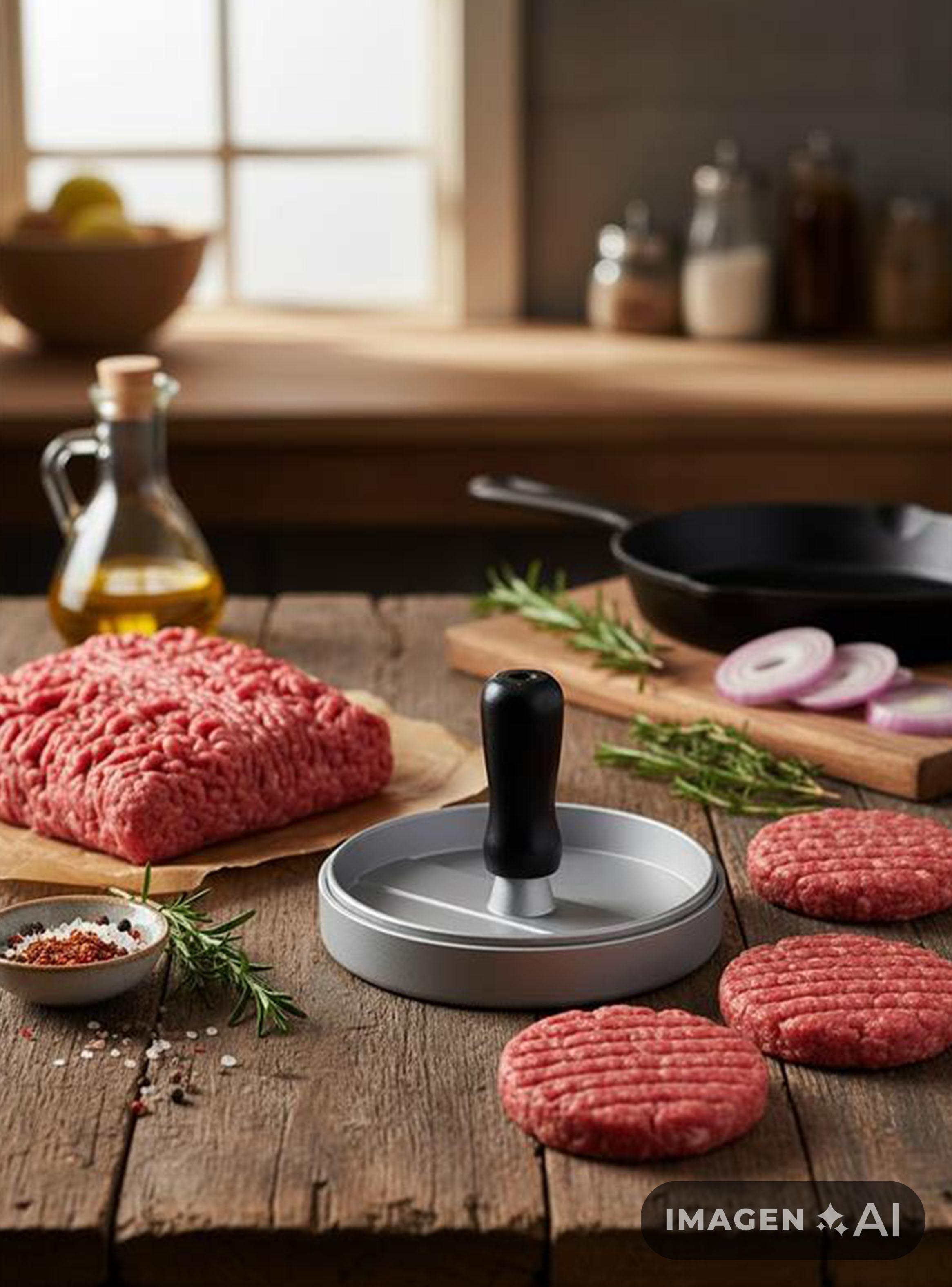 Prensa para Hamburguesa 12 cm-2