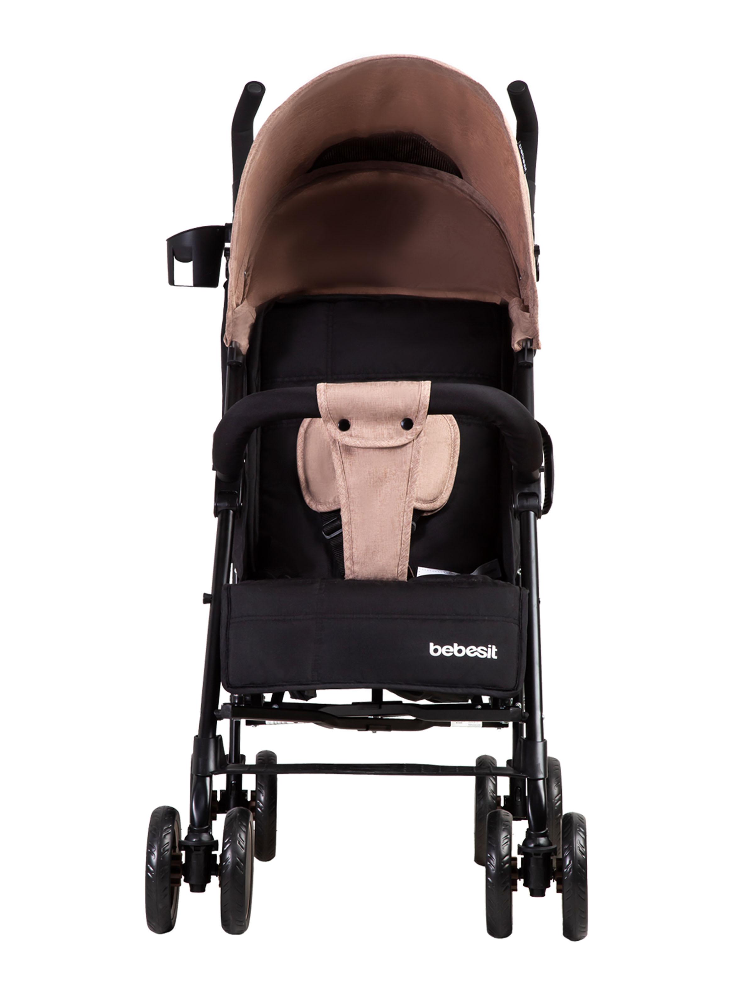 Coche Paragua Kronos Rosado Bebesit-2